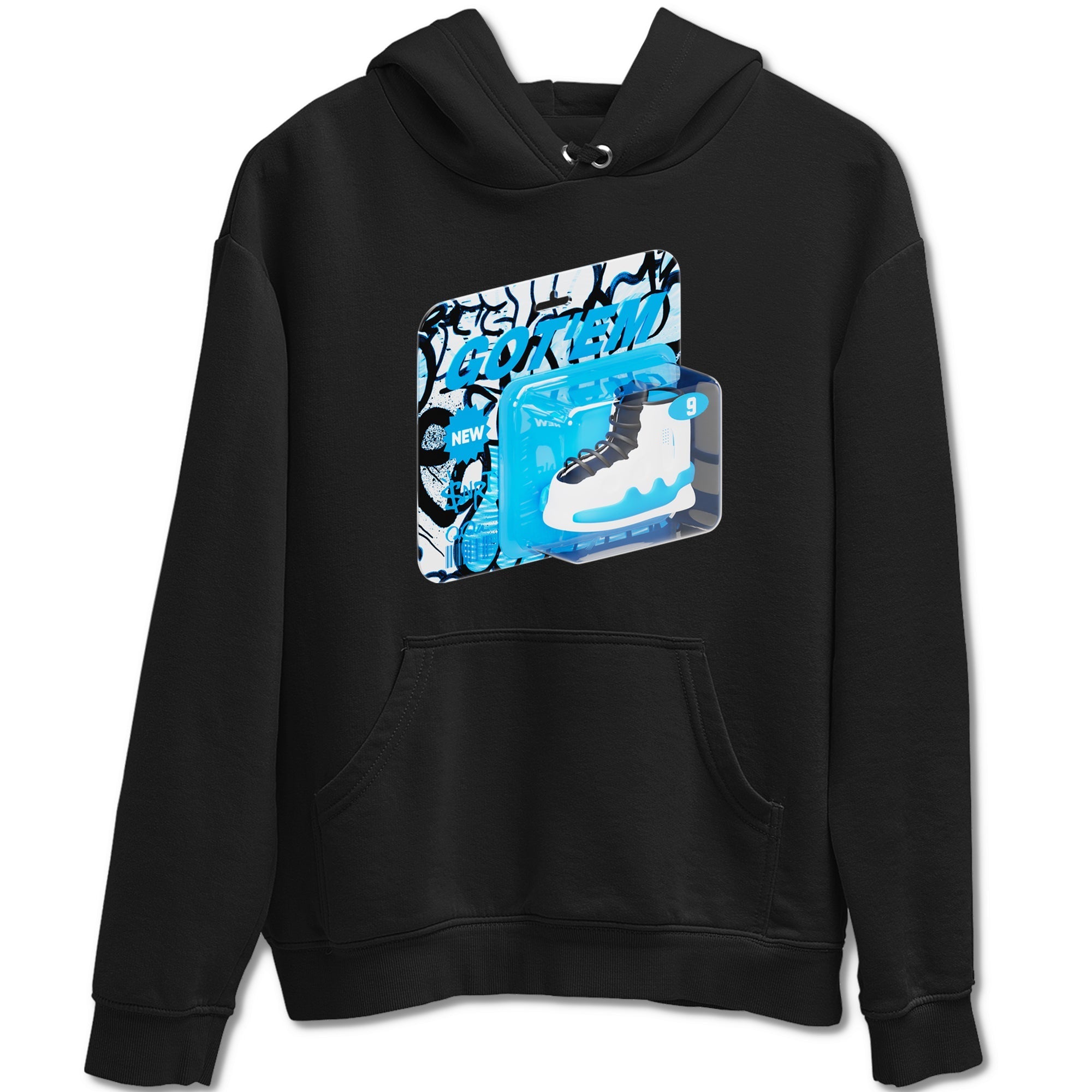 Vintage Toy Packaging snkmatch Tees - Air Jordan 9 Powder Blue