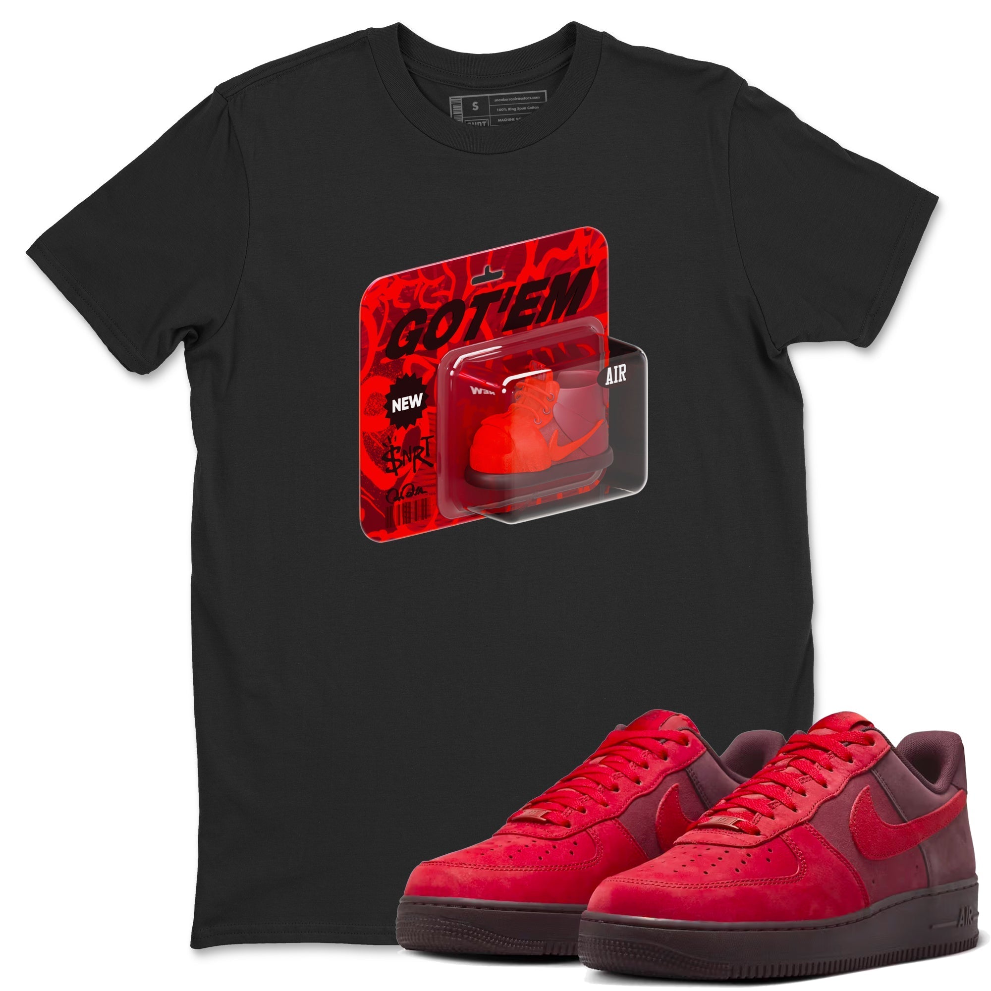 Vintage Toy Packaging snkmatch Tees - Air Force 1 Layers Of Love