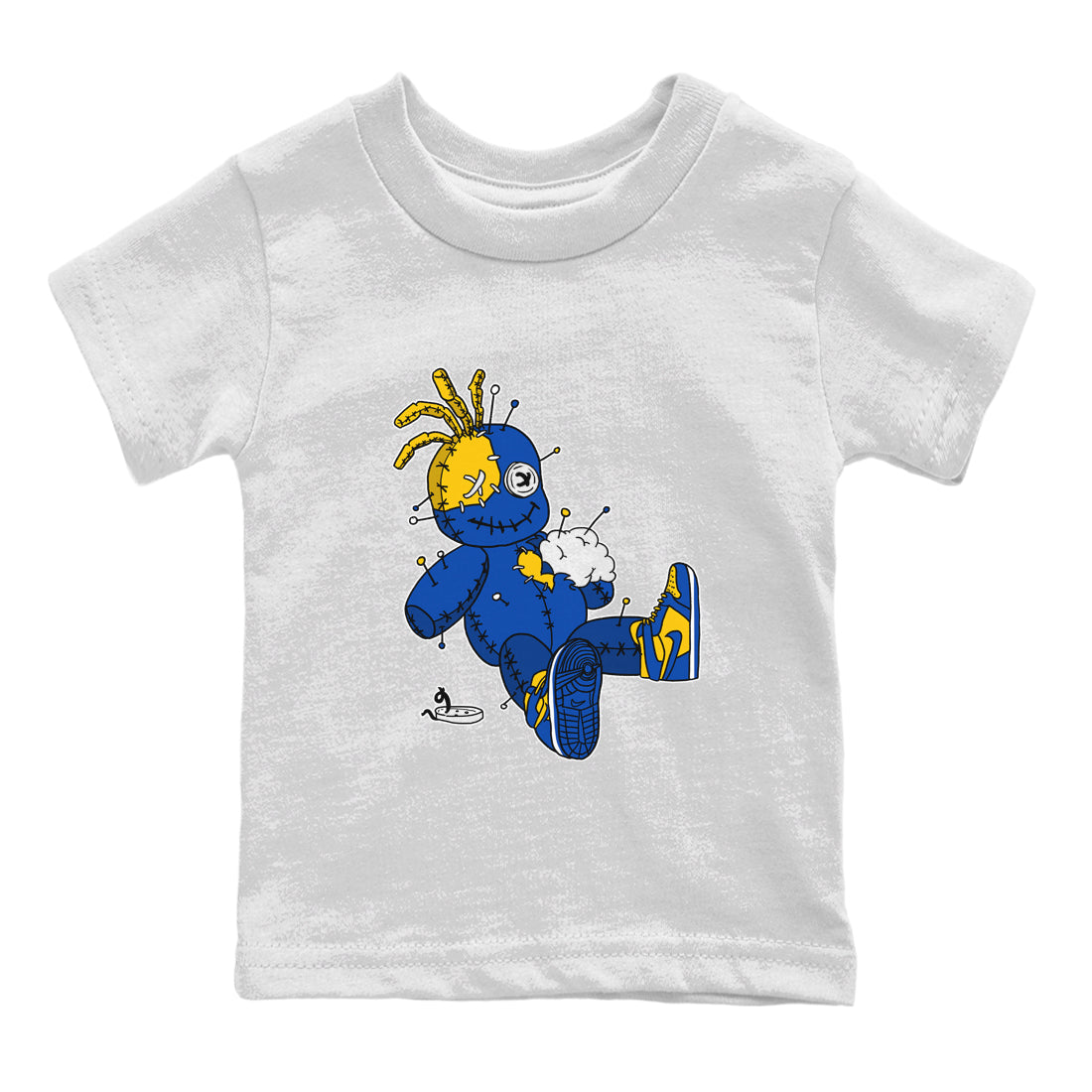 Voodoo Doll Kids Tops - Air Jordan 1 Game Royal Varsity Maize