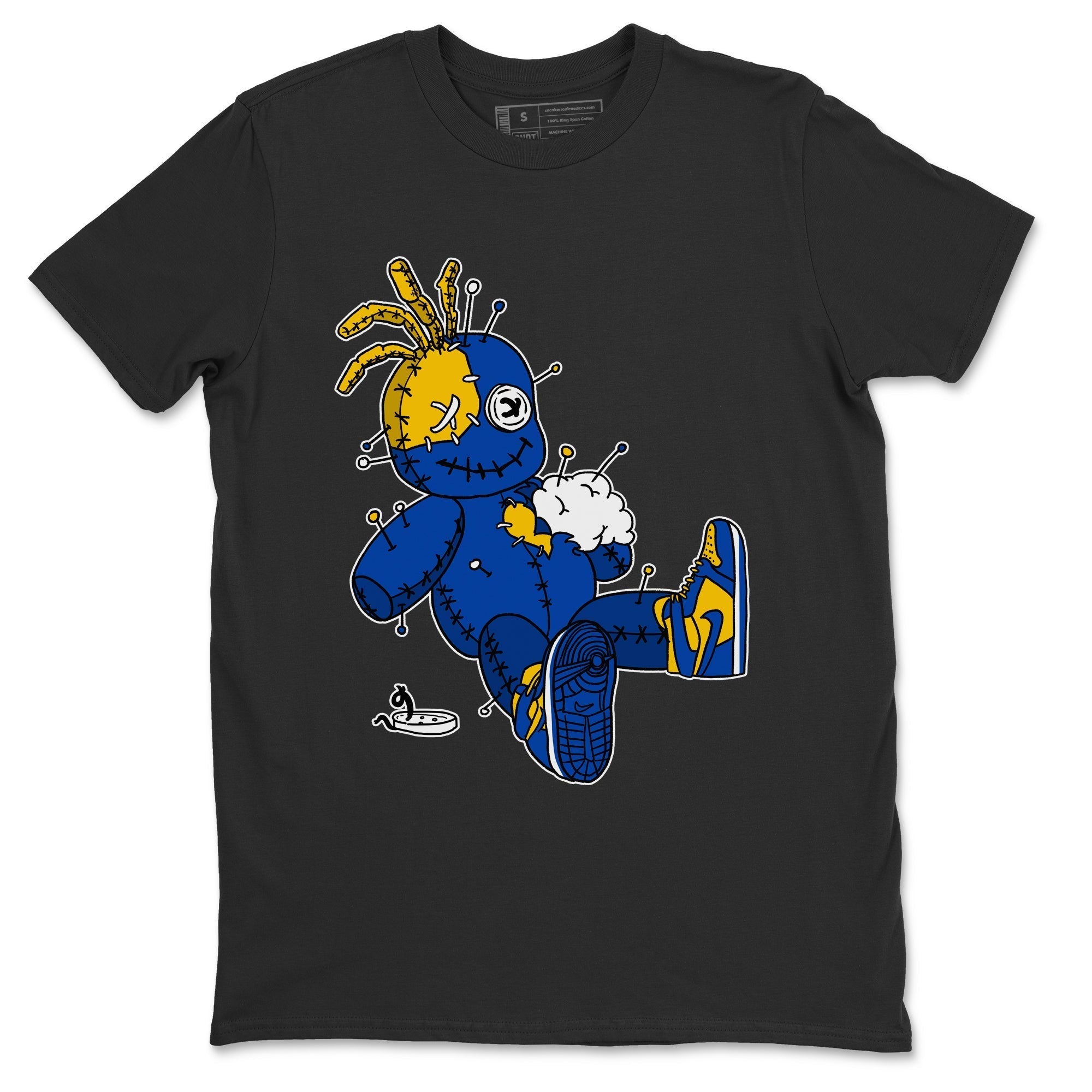 Voodoo Doll Unisex Tops - Air Jordan 1 Game Royal Varsity Maize