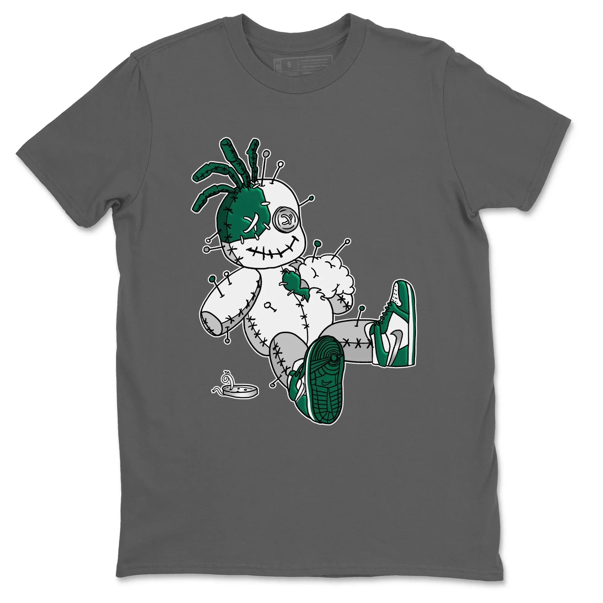 Voodoo Doll Unisex Tops - Air Jordan 1 Gorge Green