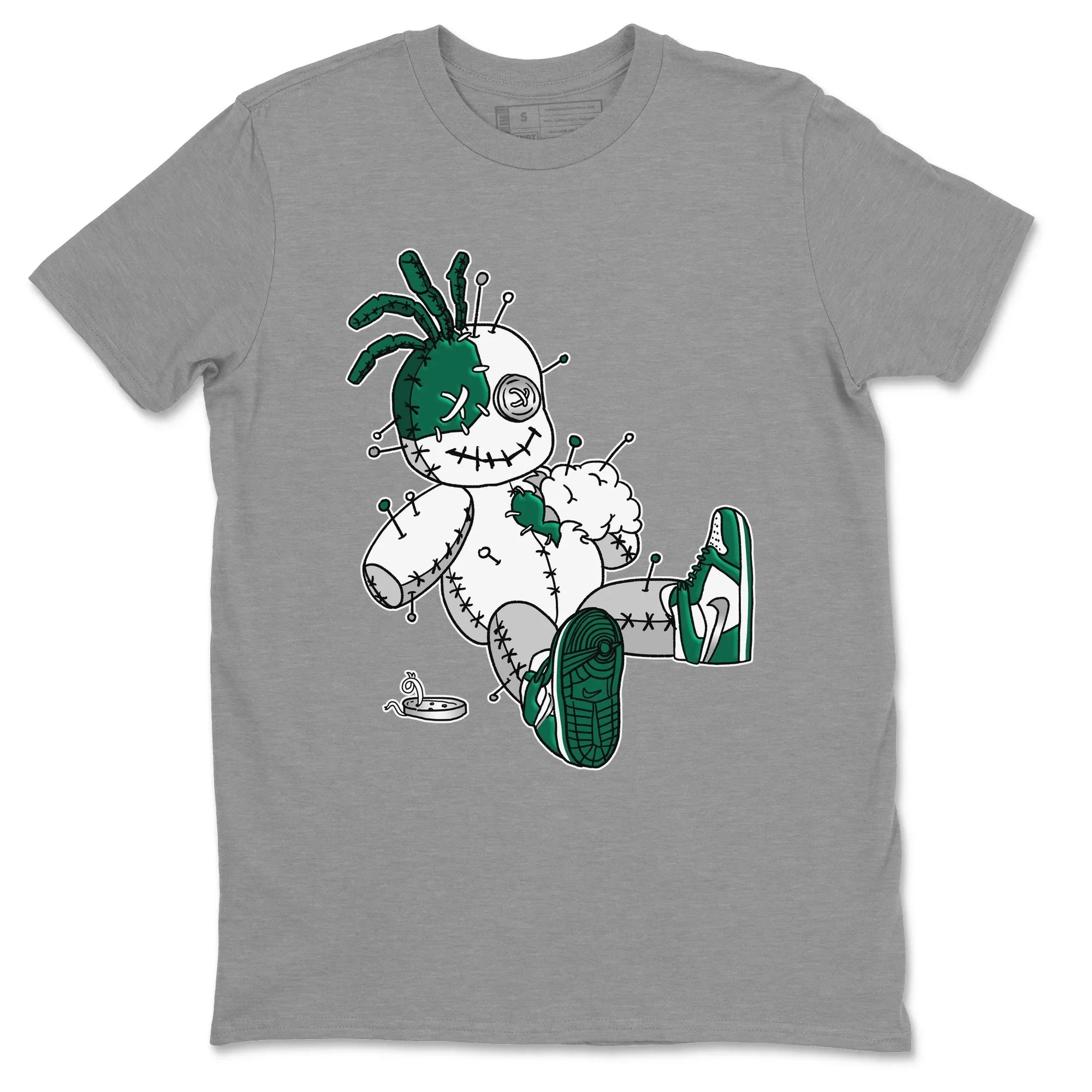 Voodoo Doll Unisex Tops - Air Jordan 1 Gorge Green