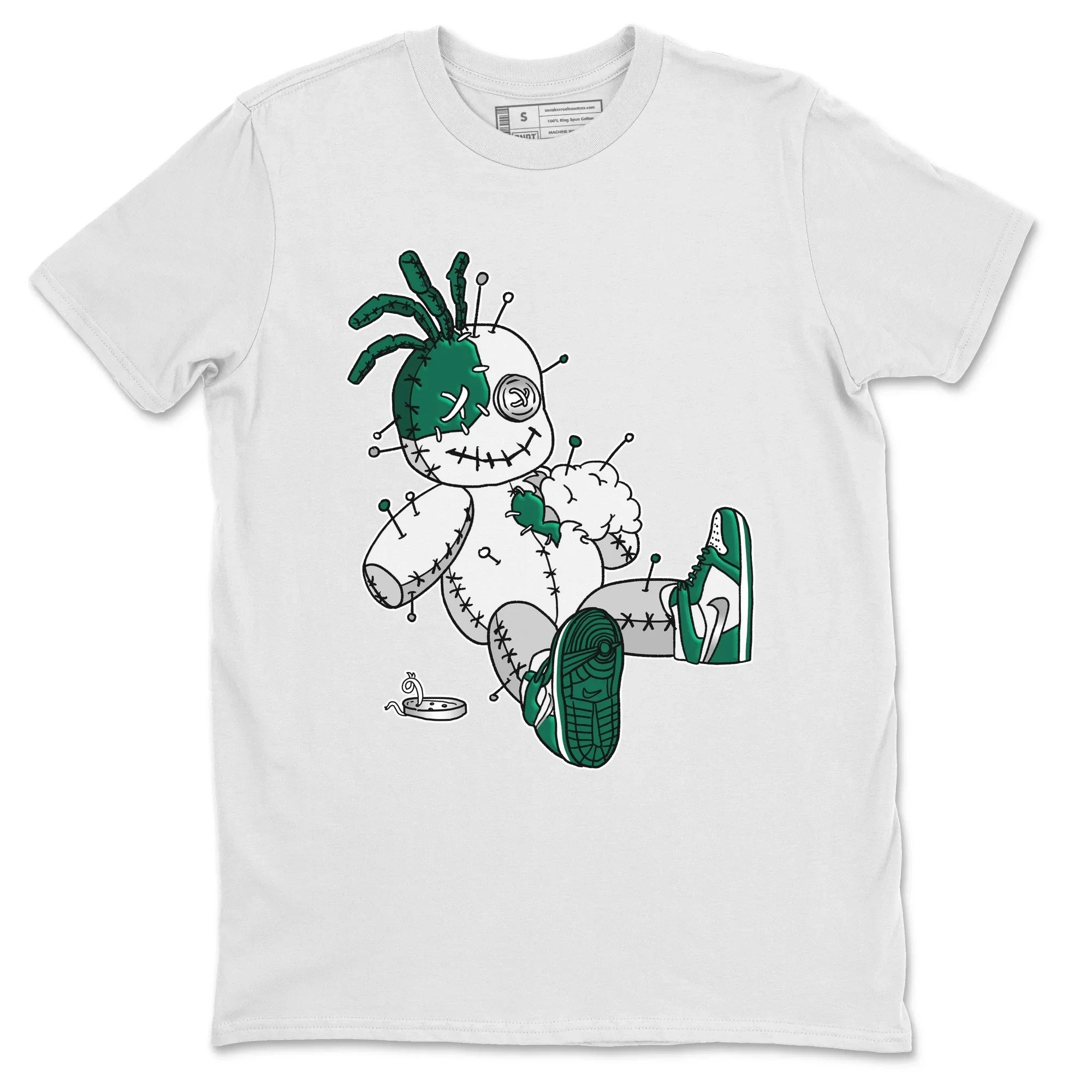 Voodoo Doll Unisex Tops - Air Jordan 1 Gorge Green