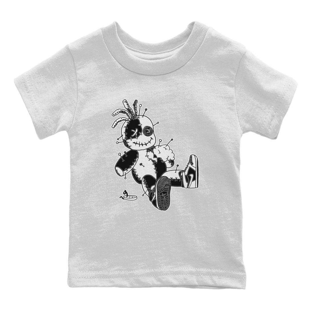 Voodoo Doll Kids Tops - Air Jordan 1 Homage