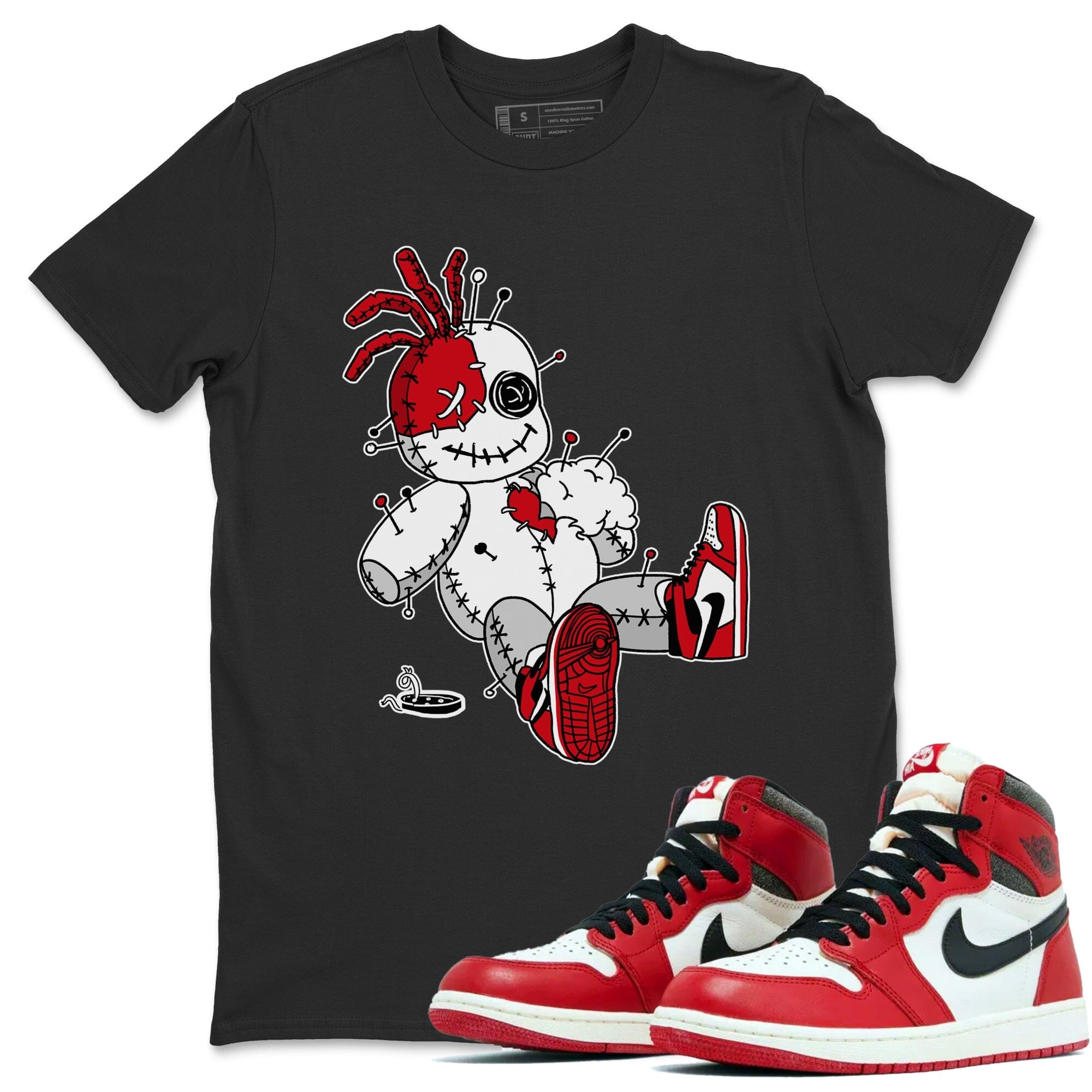 Voodoo Doll Unisex Tops - Air Jordan 1 Lost & Found