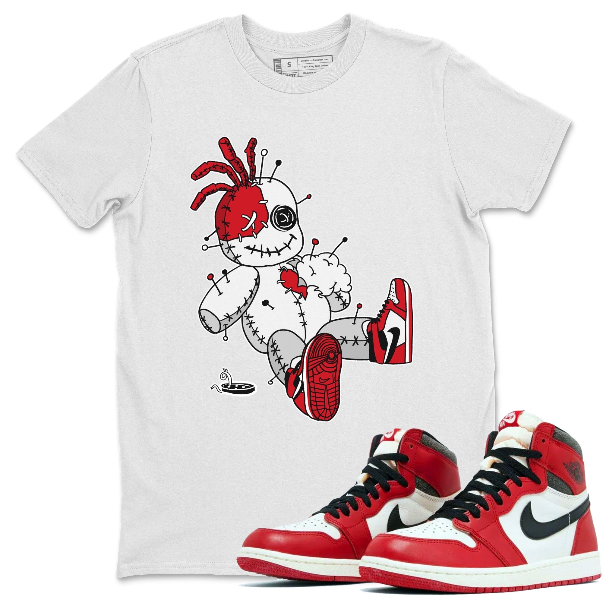 Voodoo Doll Unisex Tops - Air Jordan 1 Lost & Found