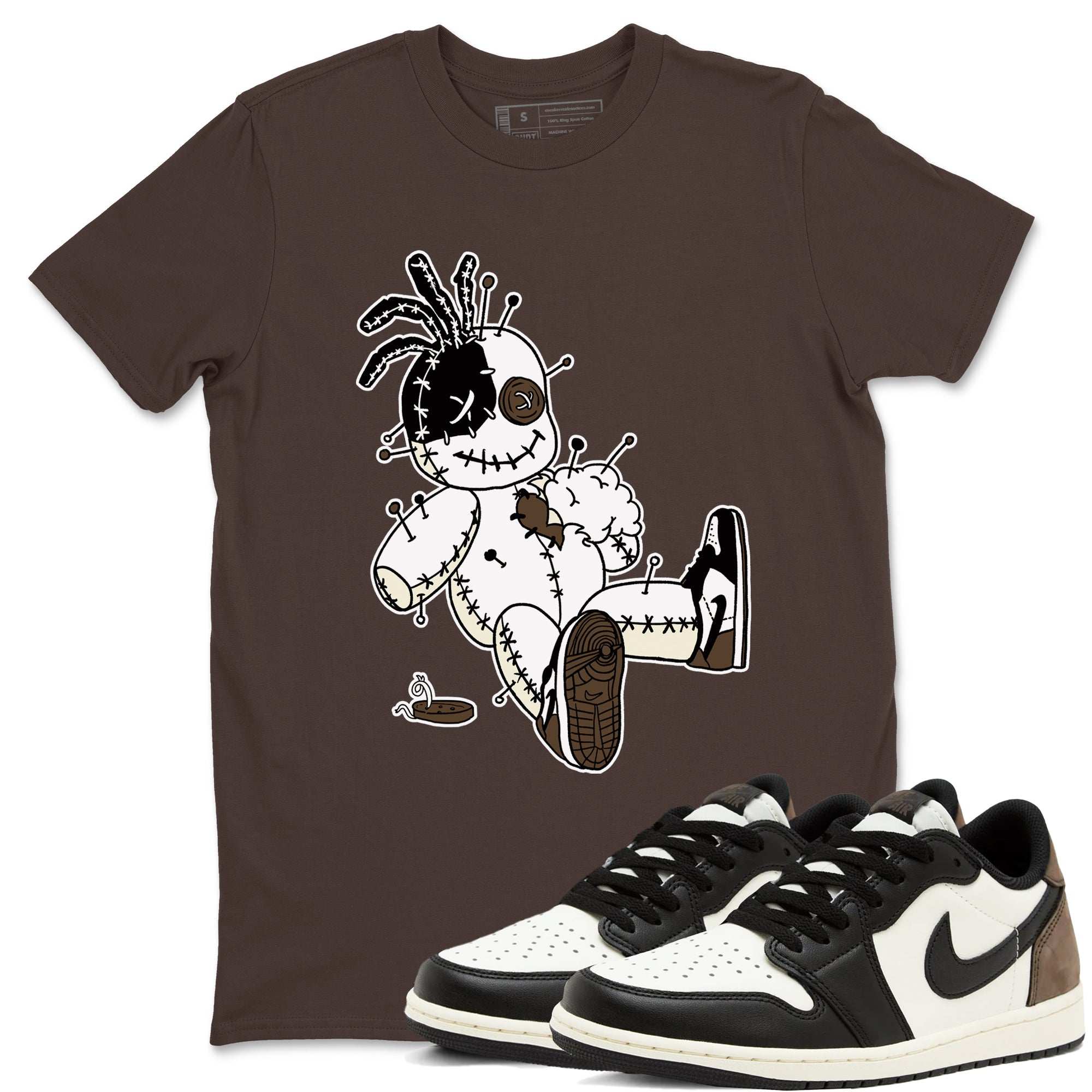 Voodoo Doll snkmatch Tees - Air Jordan 1 Mocha