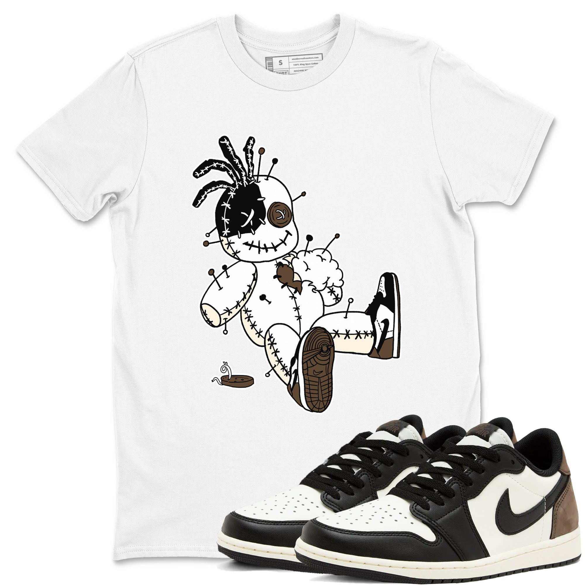 Voodoo Doll snkmatch Tees - Air Jordan 1 Mocha