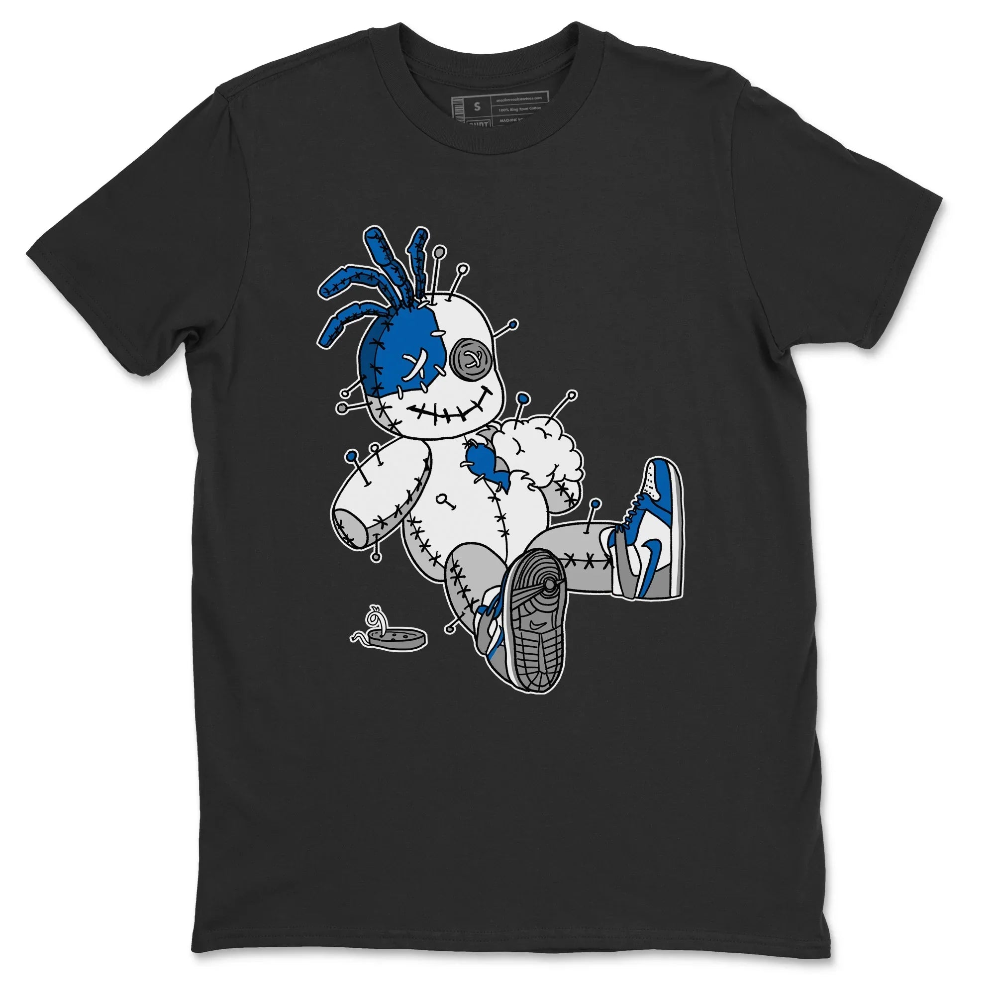 Voodoo Doll Unisex Tops - Air Jordan 1 True Blue