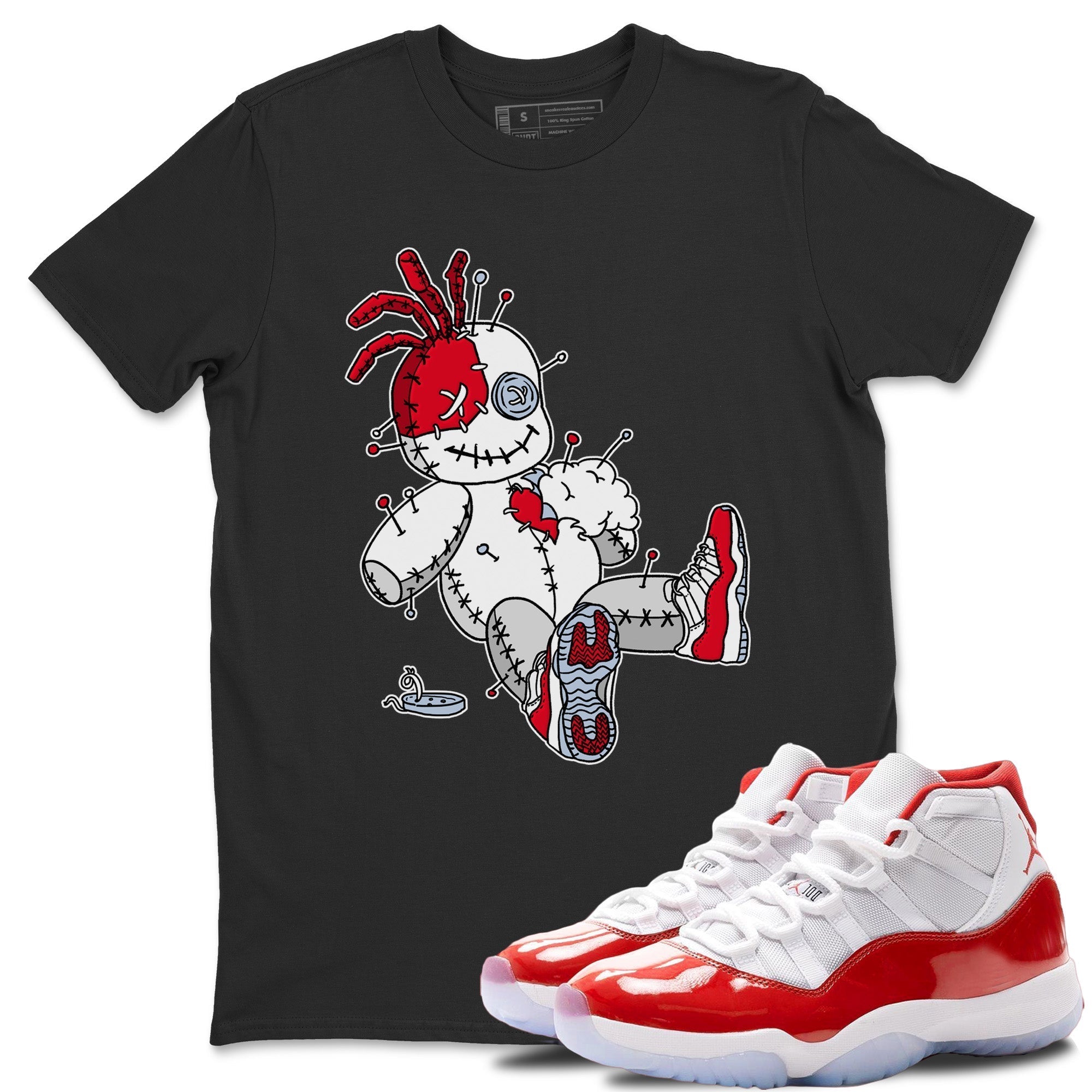 Voodoo Doll Unisex Tops - Air Jordan 11 Cherry