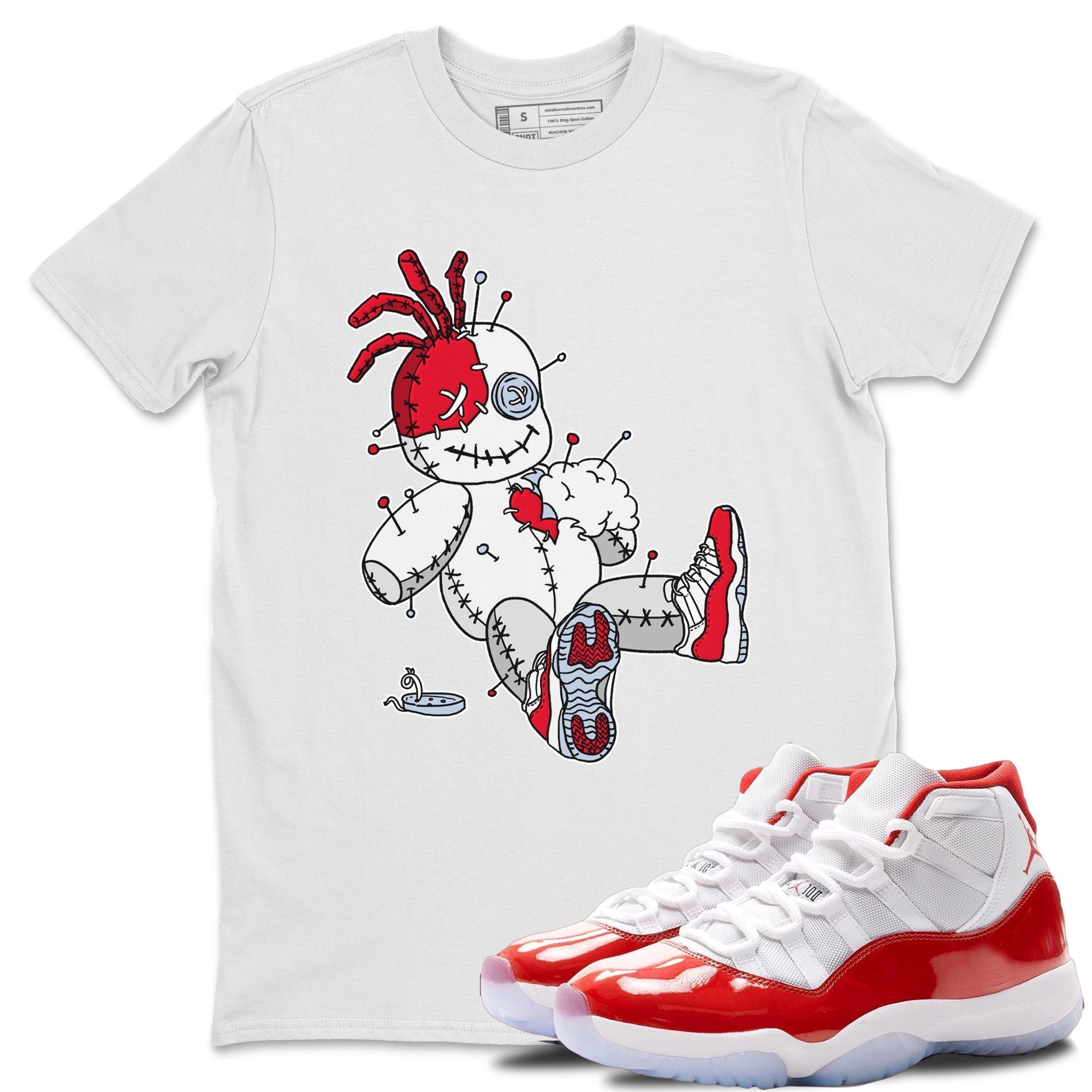 Voodoo Doll Unisex Tops - Air Jordan 11 Cherry