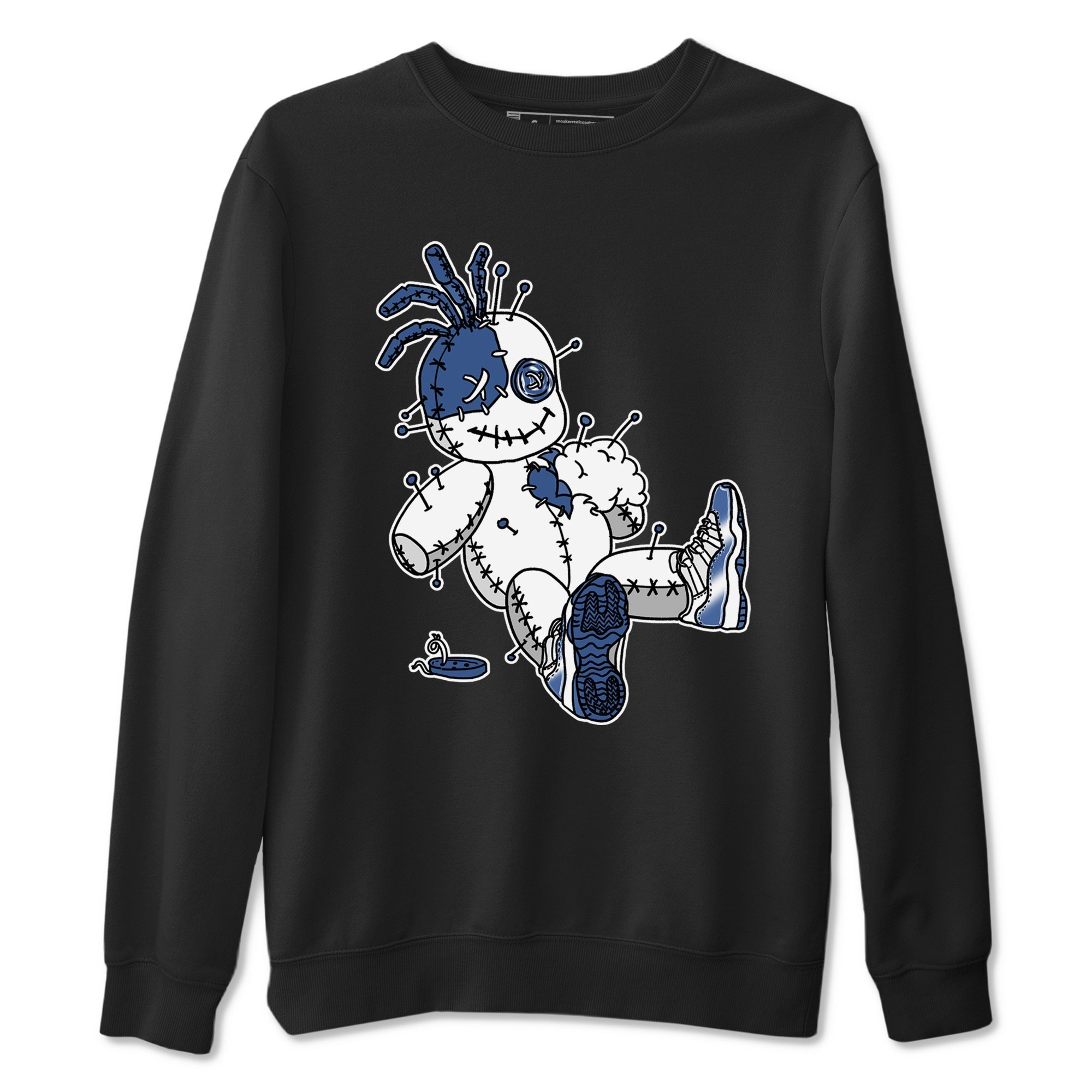 Voodoo Doll snkmatch Tees - Air Jordan 11 Diffused Blue
