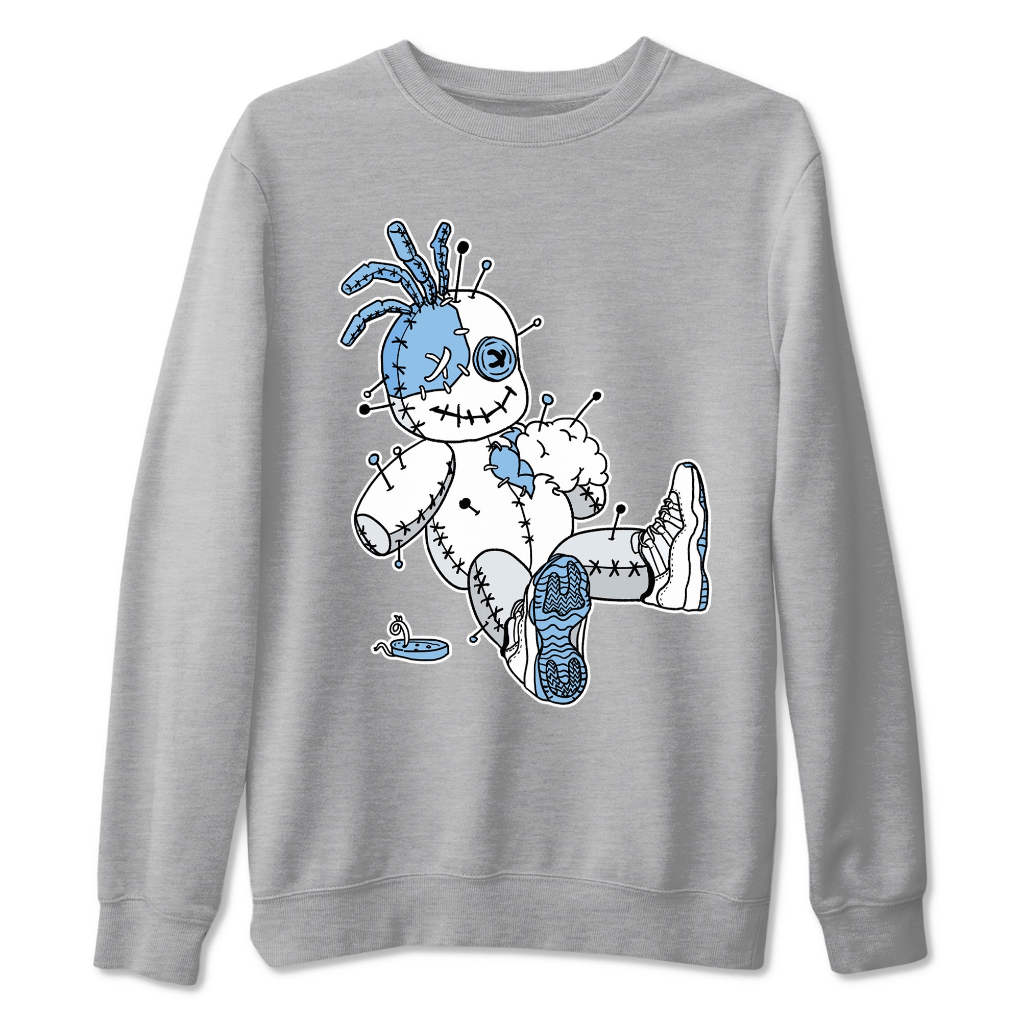 Voodoo Doll snkmatch Tees - Air Jordan 11 Legend Blue