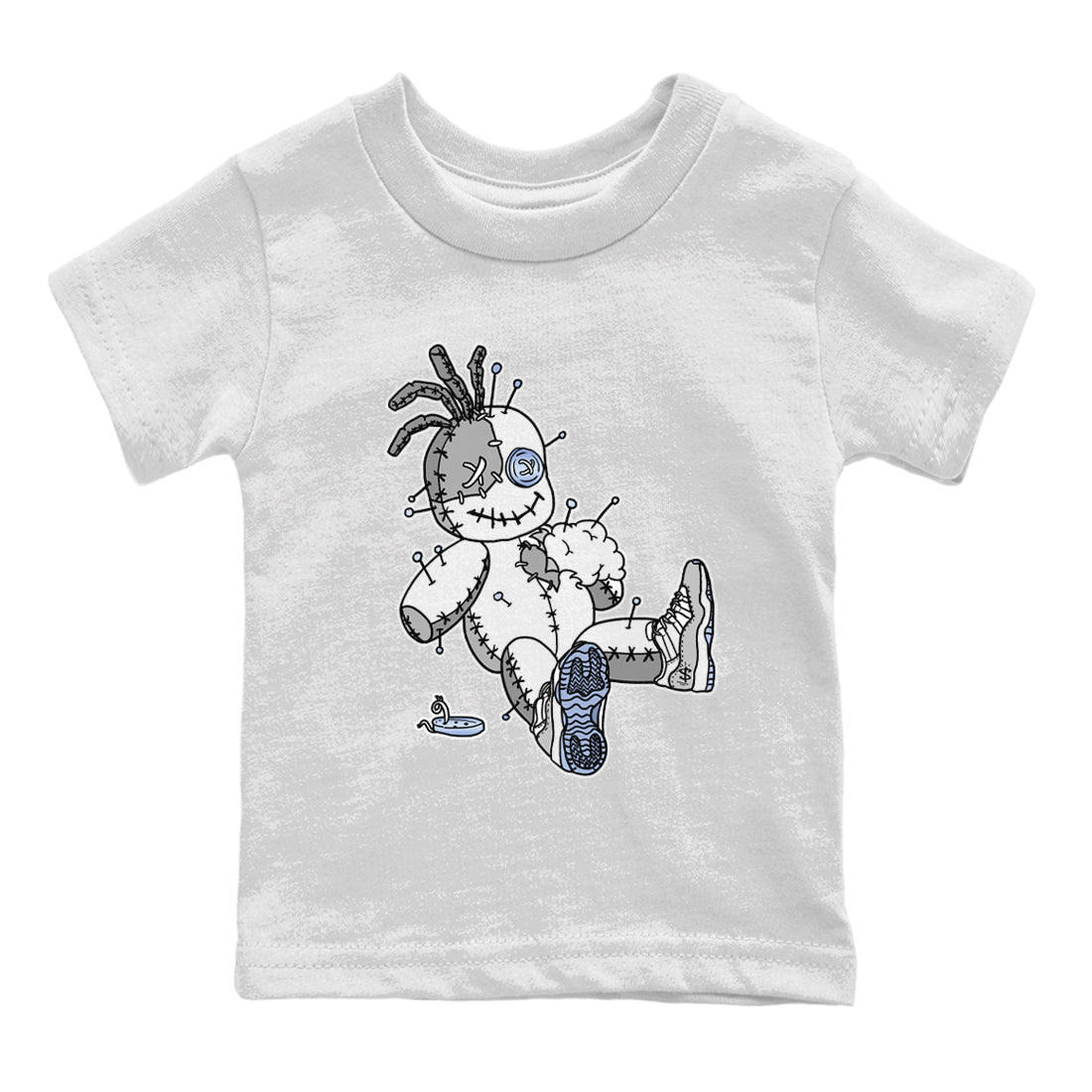 Voodoo Doll Kids Tops - Air Jordan 11 White Cement