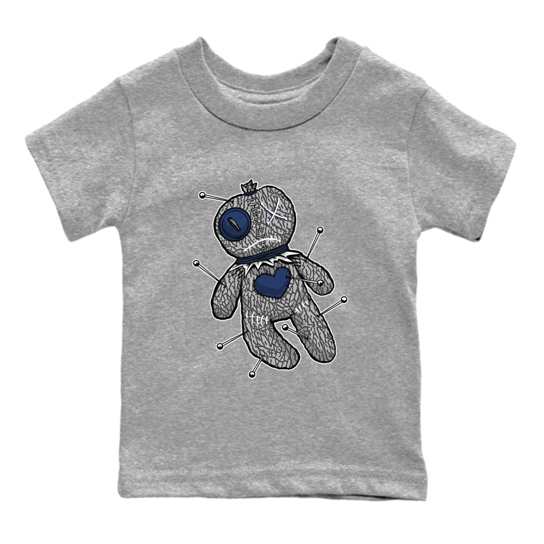 Voodoo Doll snkmatch Tees Kids - Air Jordan 3 Midnight Navy 2023