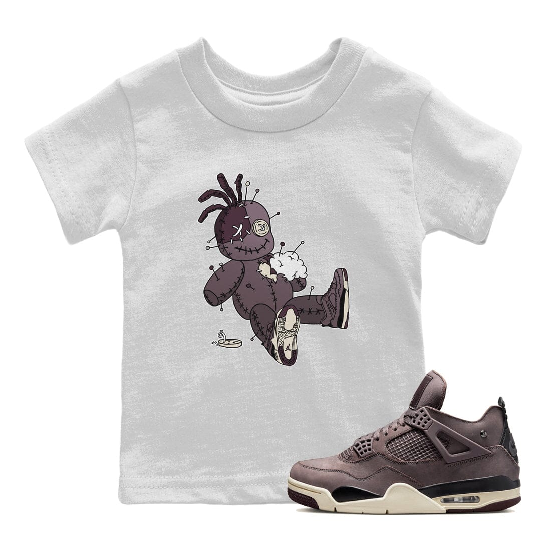 Voodoo Doll Kids Tops - Air Jordan 4 A Ma Maniere