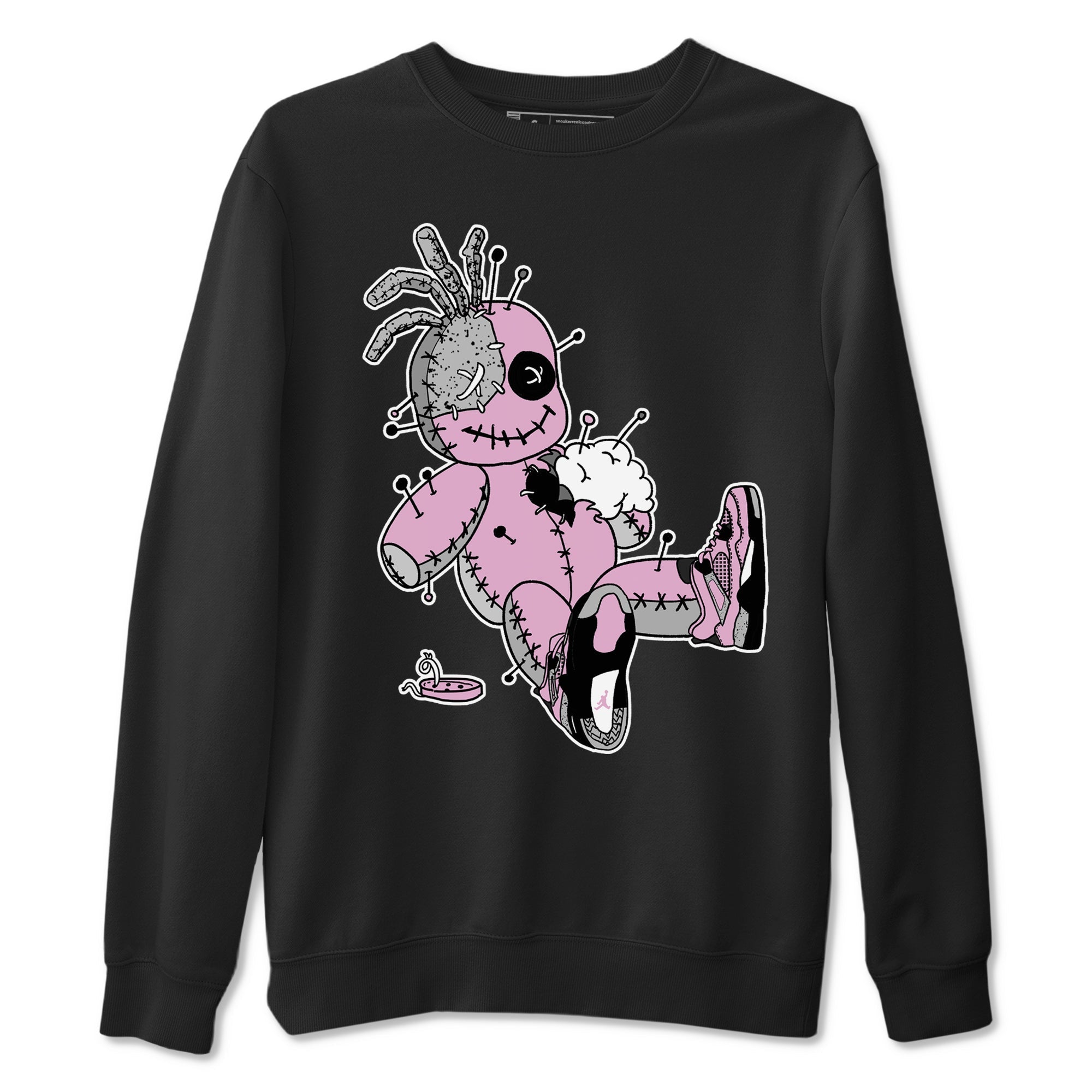 Voodoo Doll snkmatch Tees - Air Jordan 4 Orchid