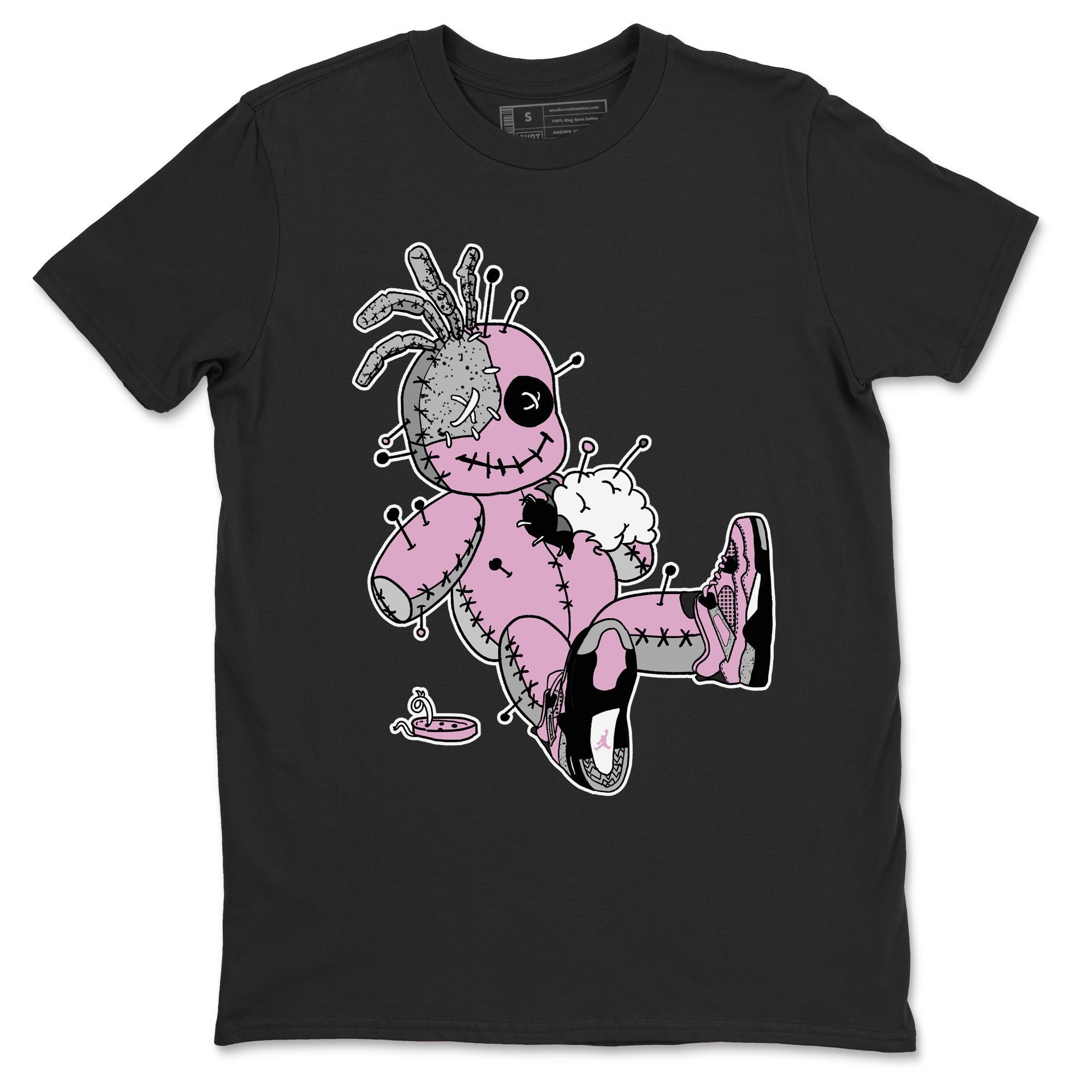 Voodoo Doll snkmatch Tees - Air Jordan 4 Orchid