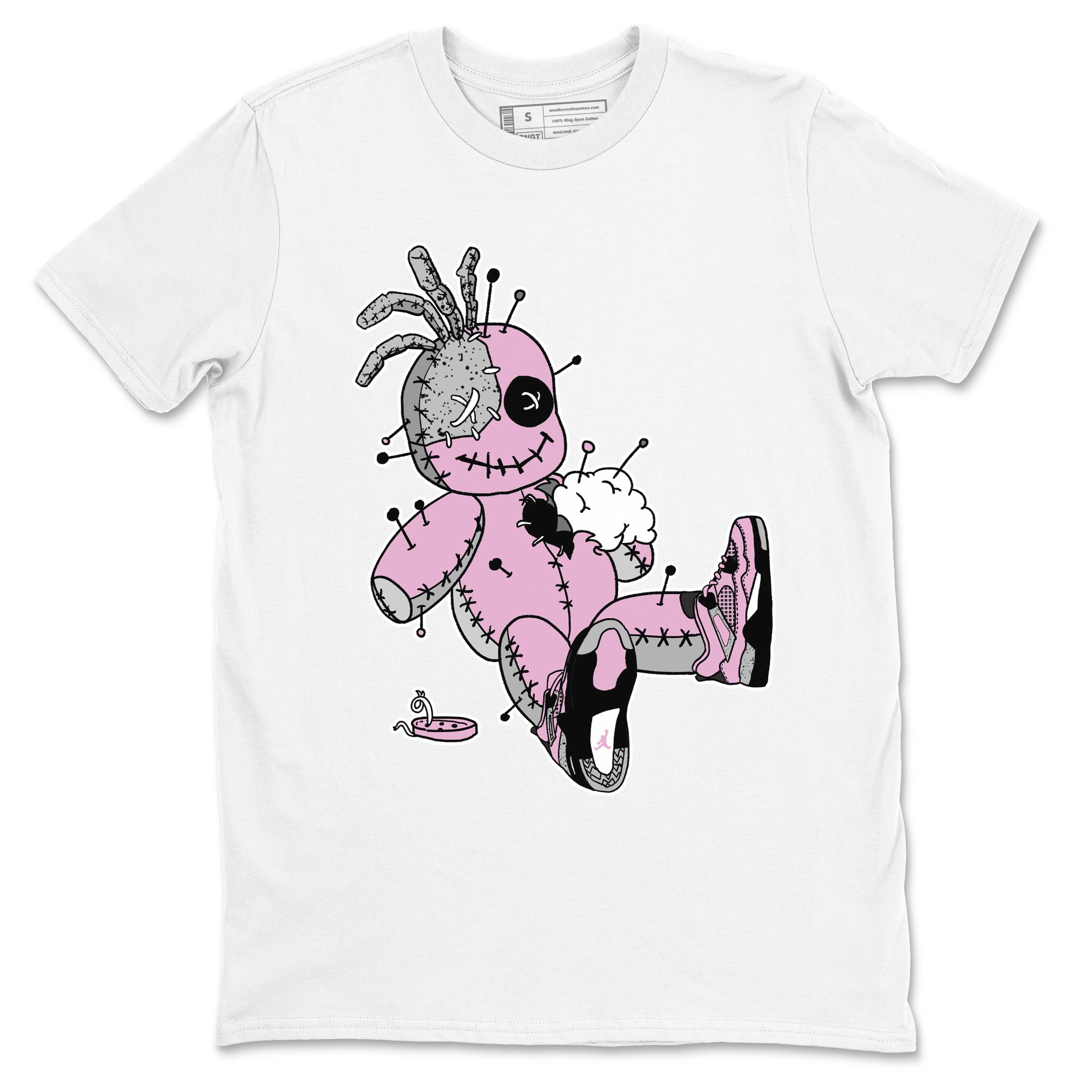 Voodoo Doll snkmatch Tees - Air Jordan 4 Orchid