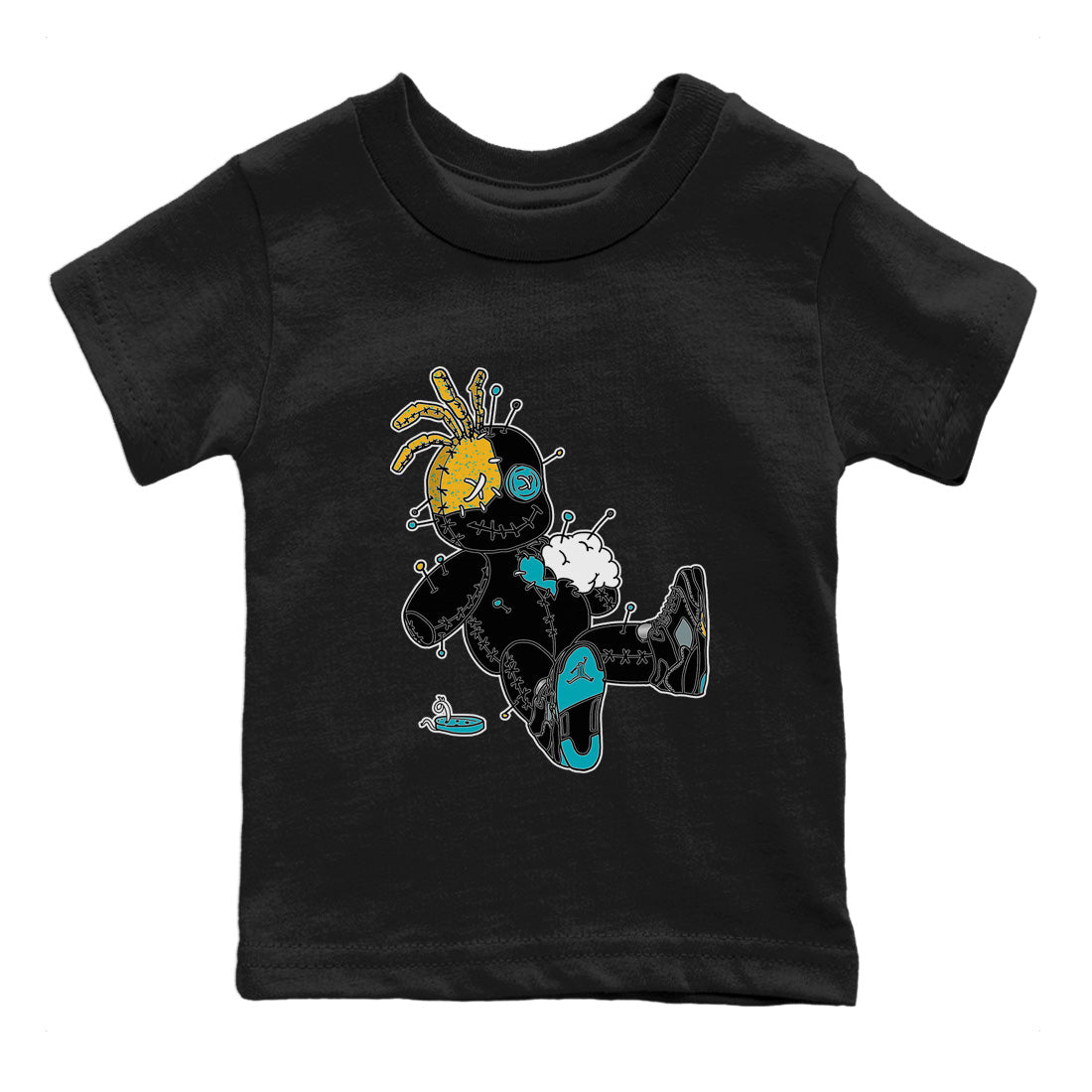 Voodoo Doll Kids Tops - Air Jordan 5 Aqua