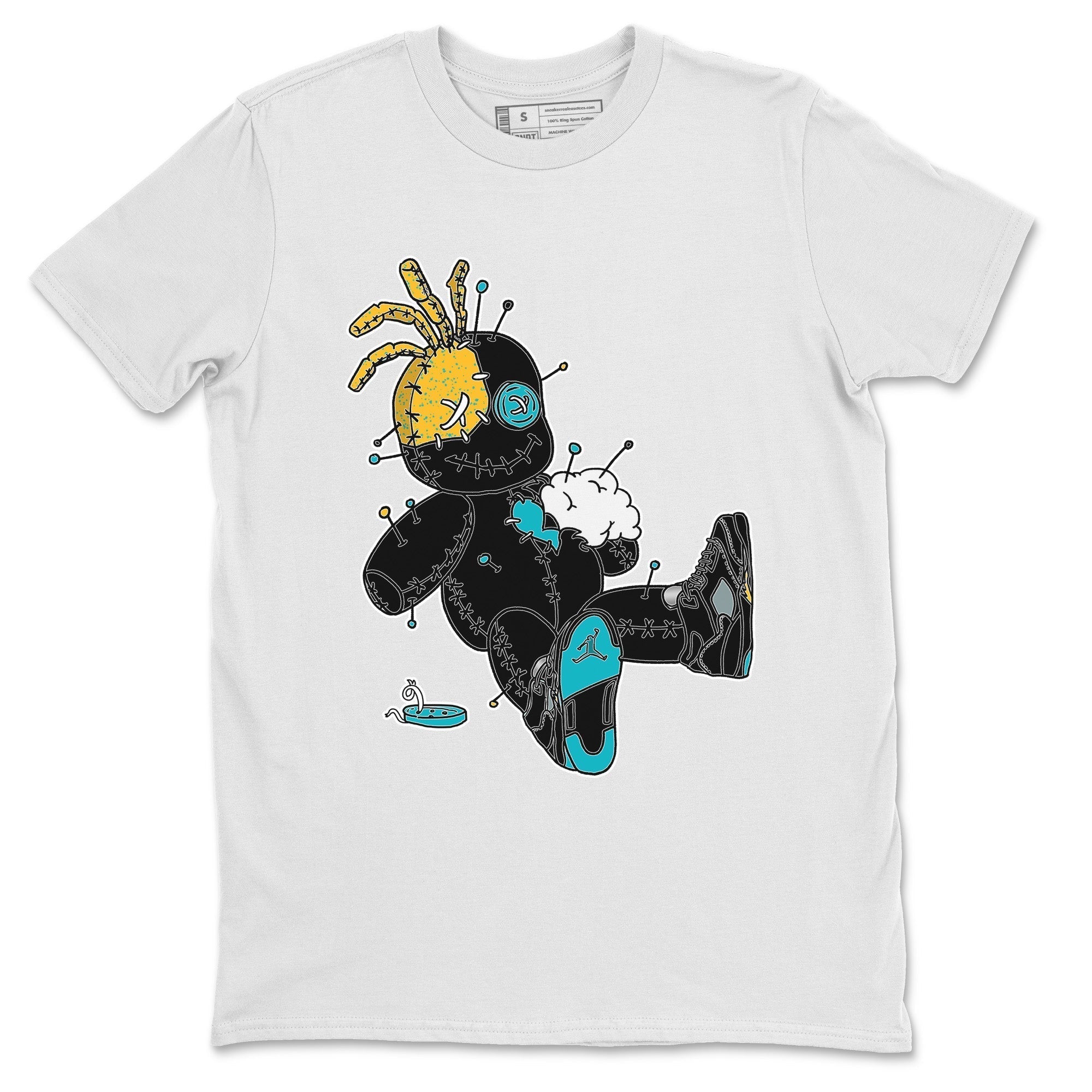 Voodoo Doll Unisex Tops - Air Jordan 5 Aqua