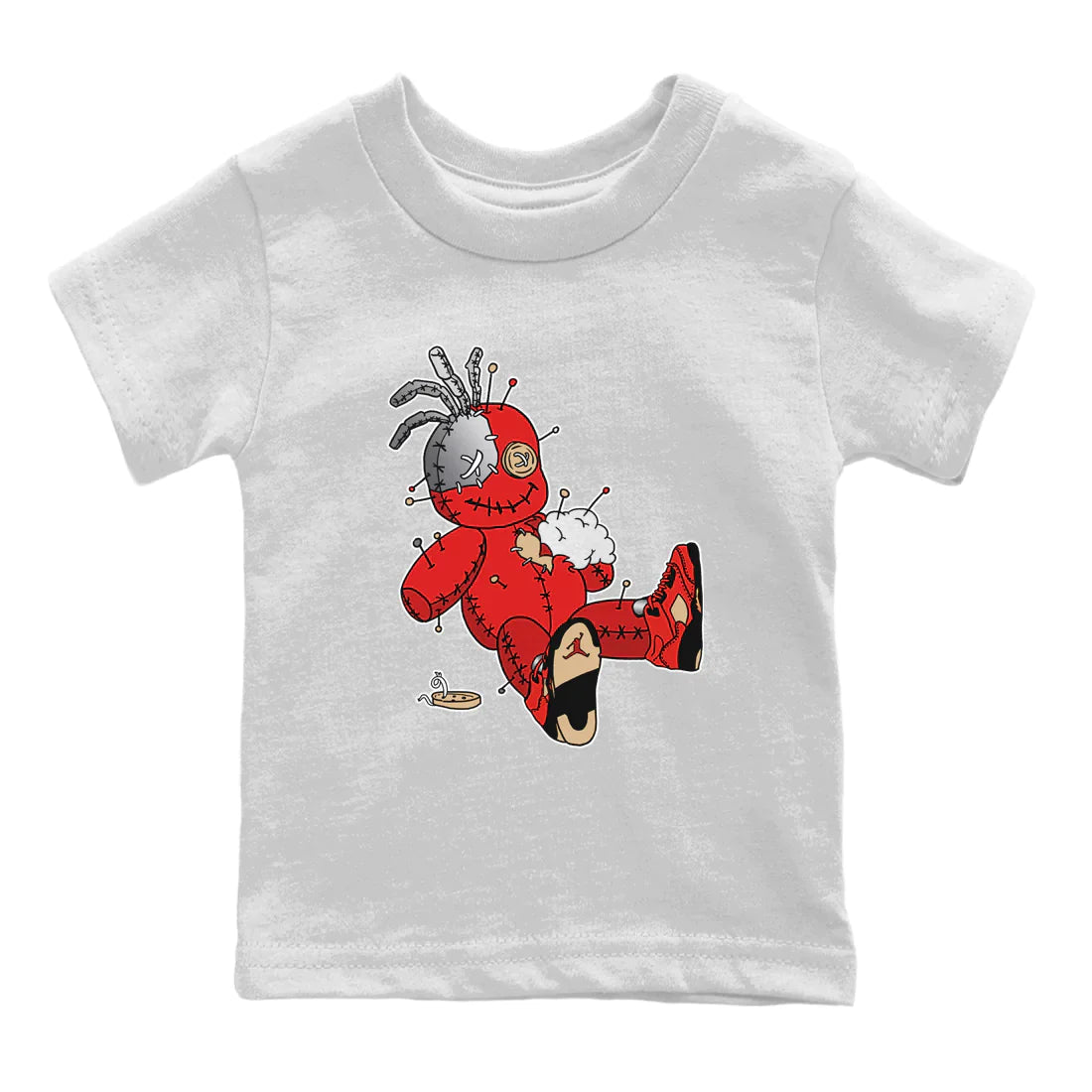 Voodoo Doll Kids Tops - Air Jordan 5 Mars For Her