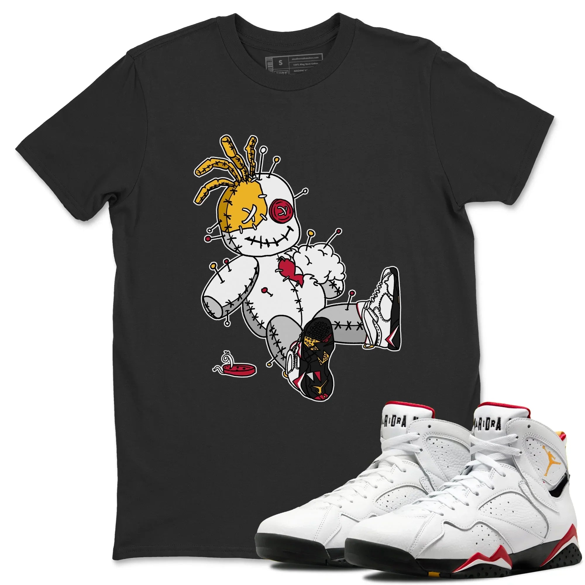 Voodoo Doll Unisex Tops - Air Jordan 7 Cardinal