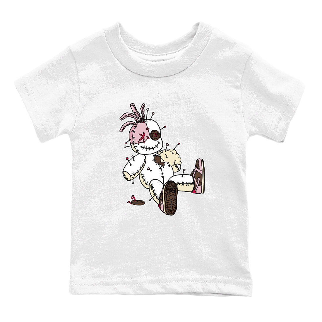 Voodoo Doll snkmatch Tees Kids - Dunk Cacao Wow And Pink Foam