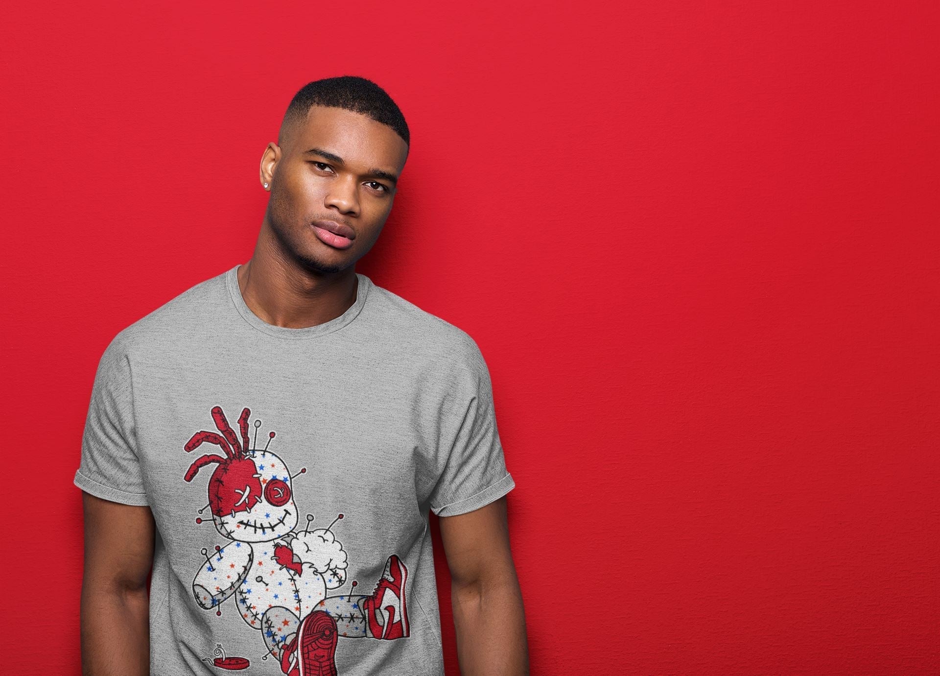 Voodoo Doll Unisex Tops - Air Jordan 1 Newstalgia