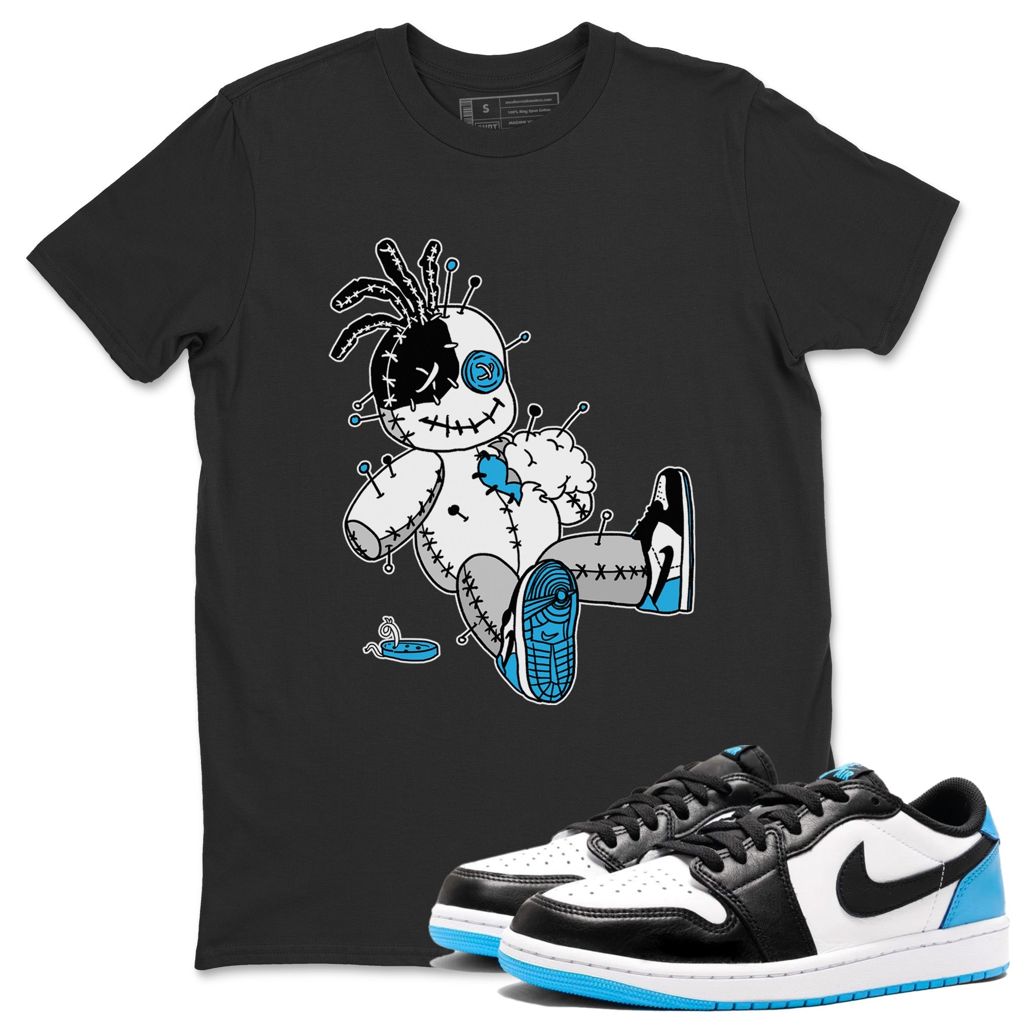 Voodoo Doll Unisex Tops - Air Jordan 1 Powder Blue