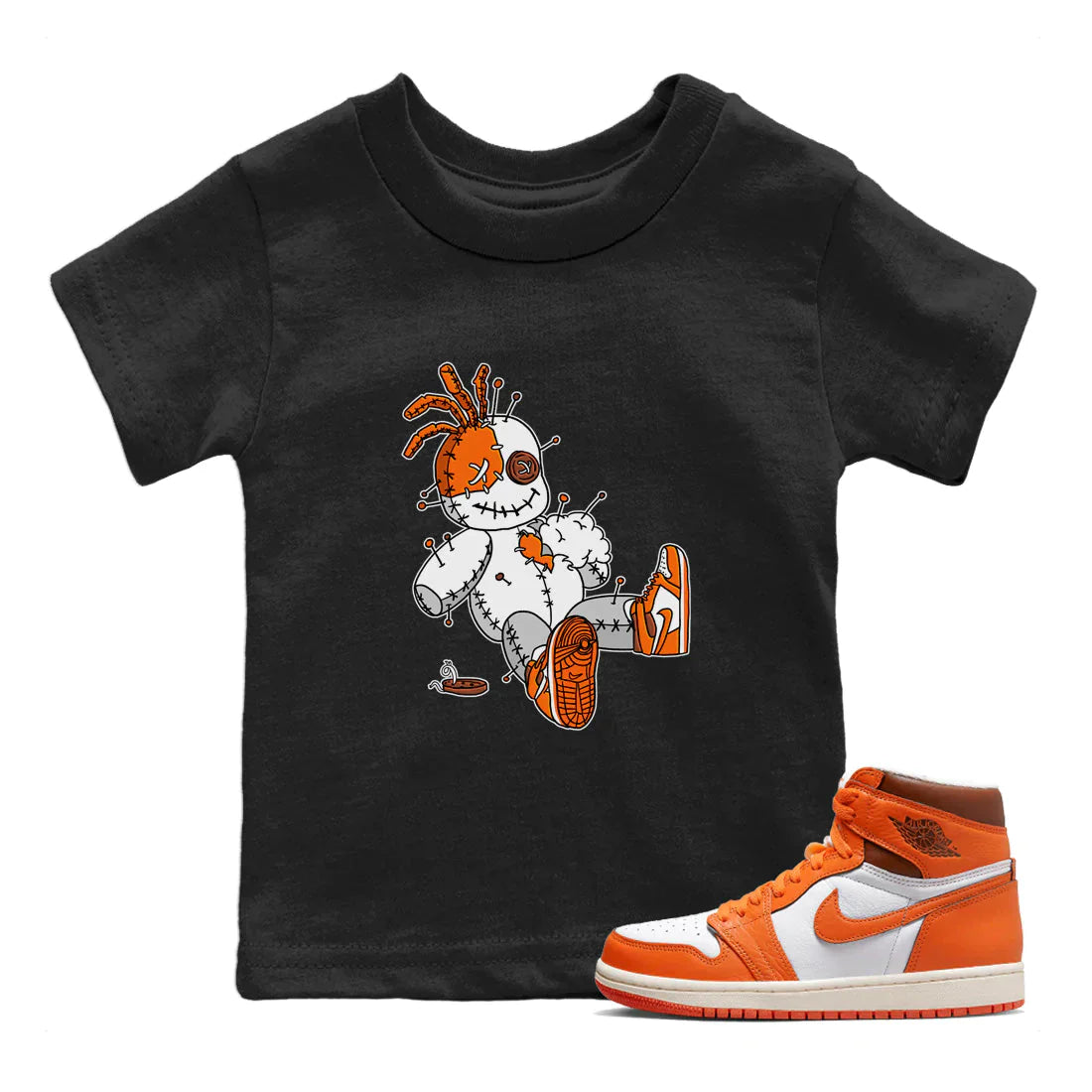 Voodoo Doll Kids Tops - Air Jordan 1 Starfish