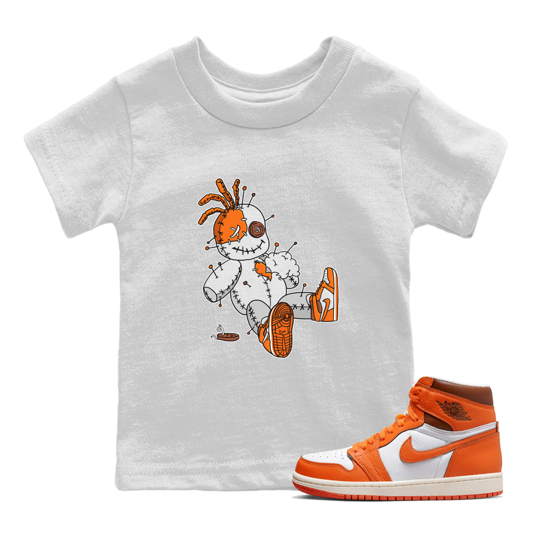 Voodoo Doll Kids Tops - Air Jordan 1 Starfish