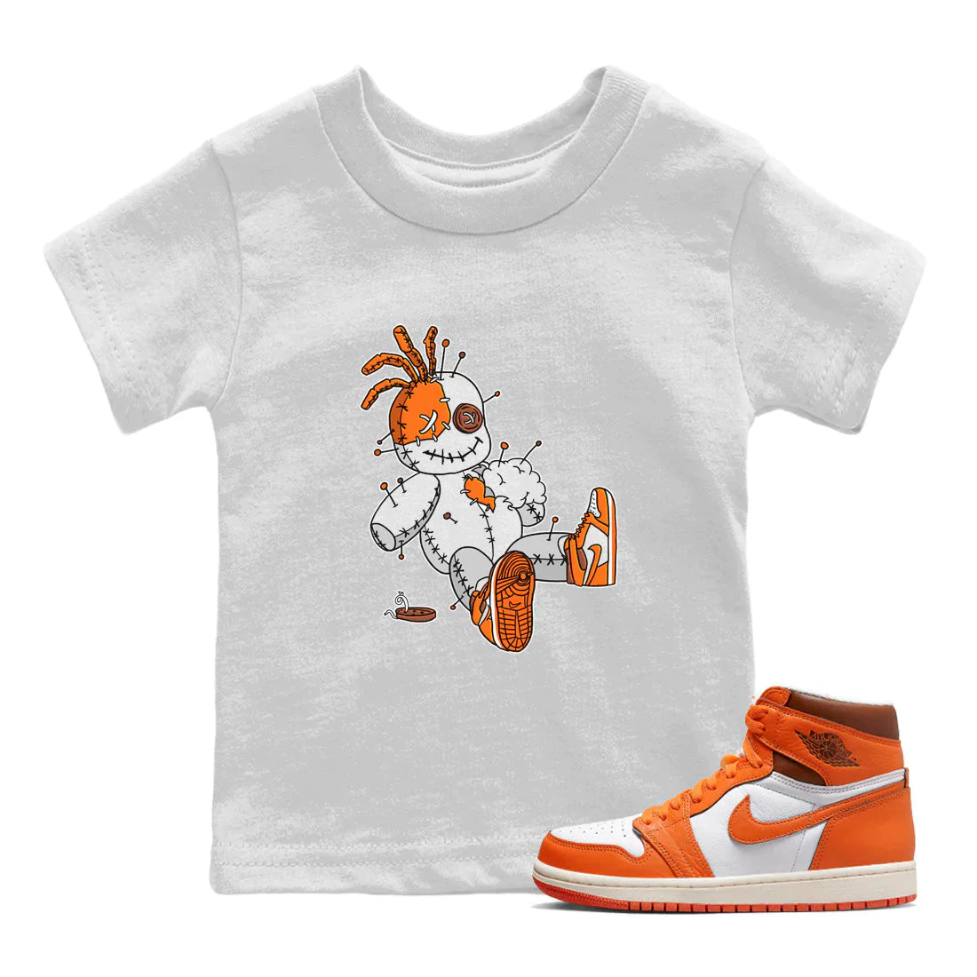 Voodoo Doll Kids Tops - Air Jordan 1 Starfish