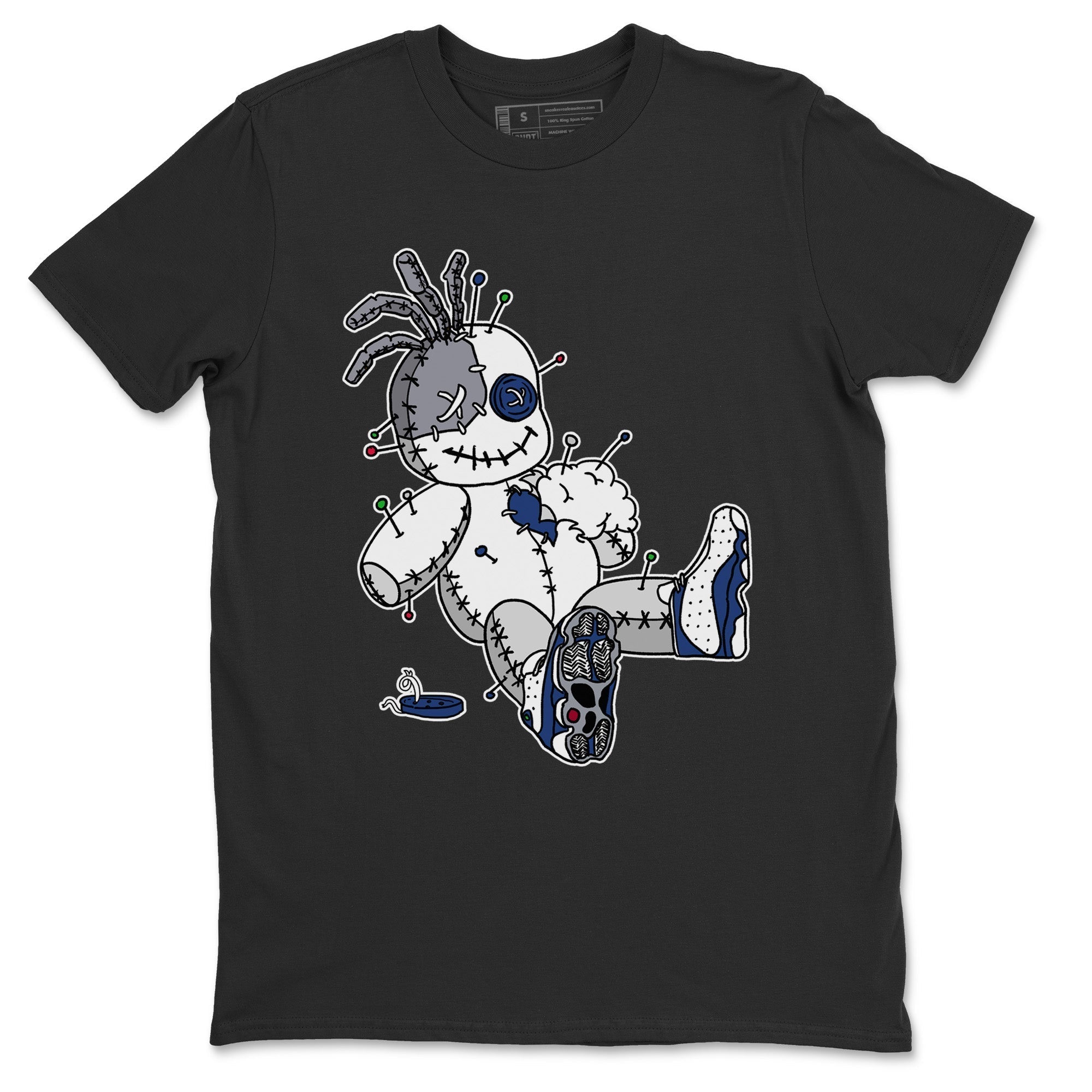 Voodoo Doll Unisex Tops - Air Jordan 13 French Blue