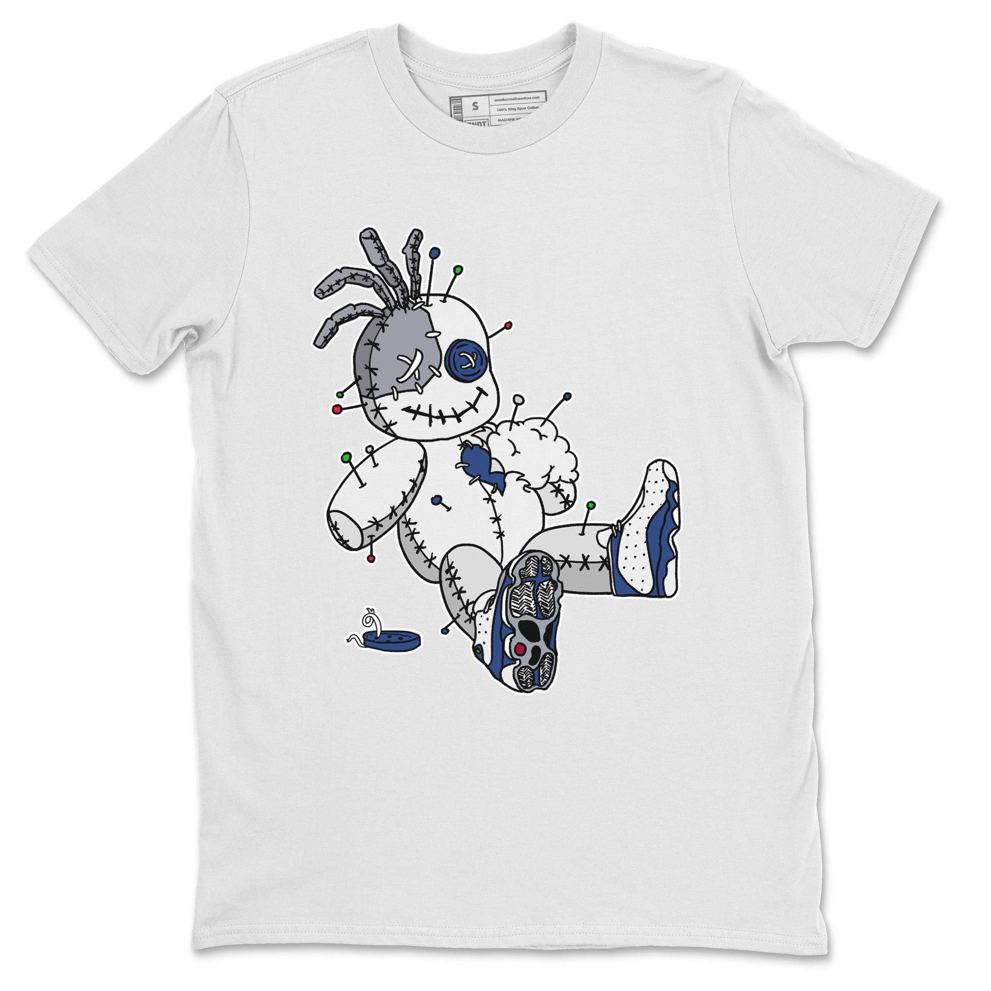 Voodoo Doll Unisex Tops - Air Jordan 13 French Blue