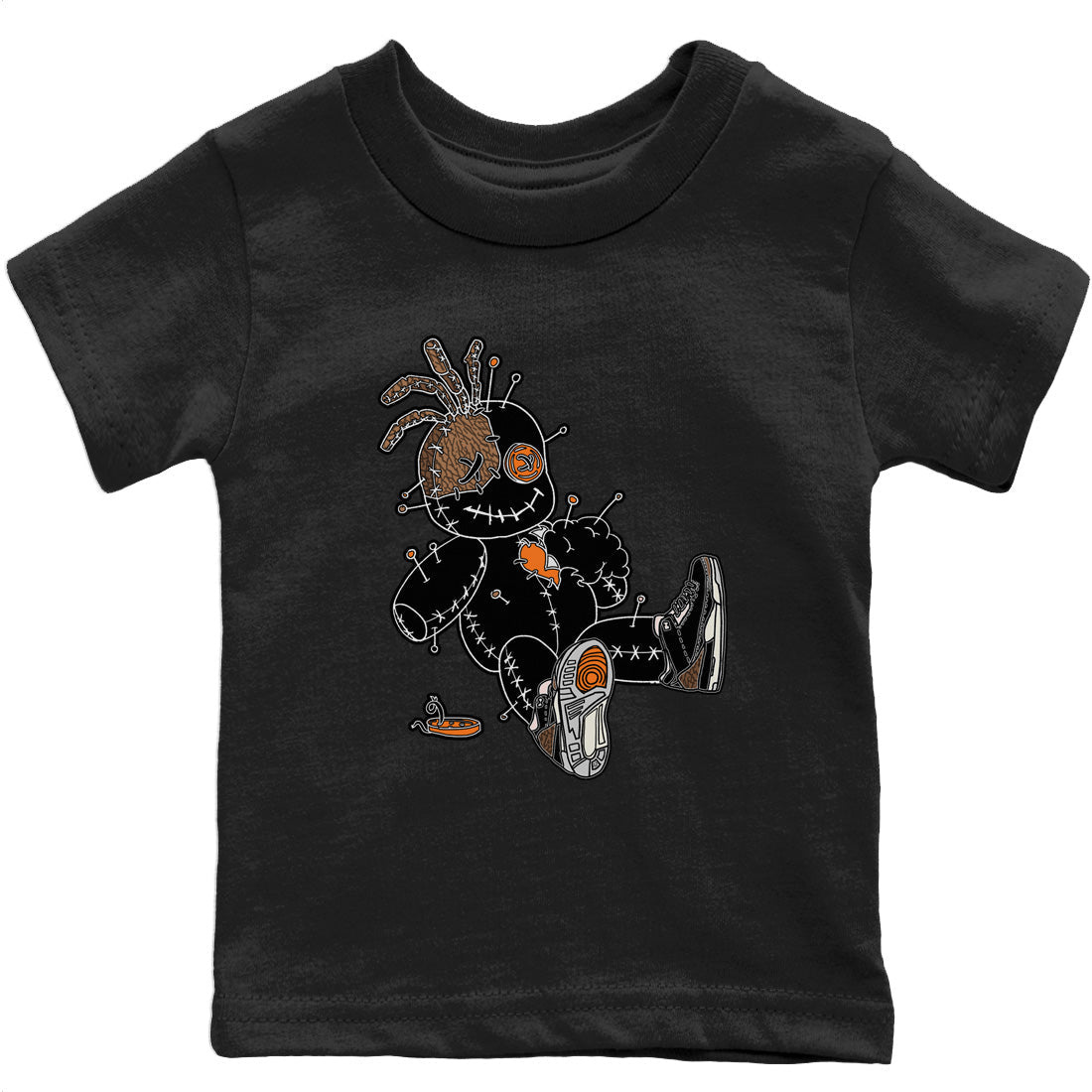 Voodoo Doll Kids Tops - Air Jordan 3 Desert Elephant
