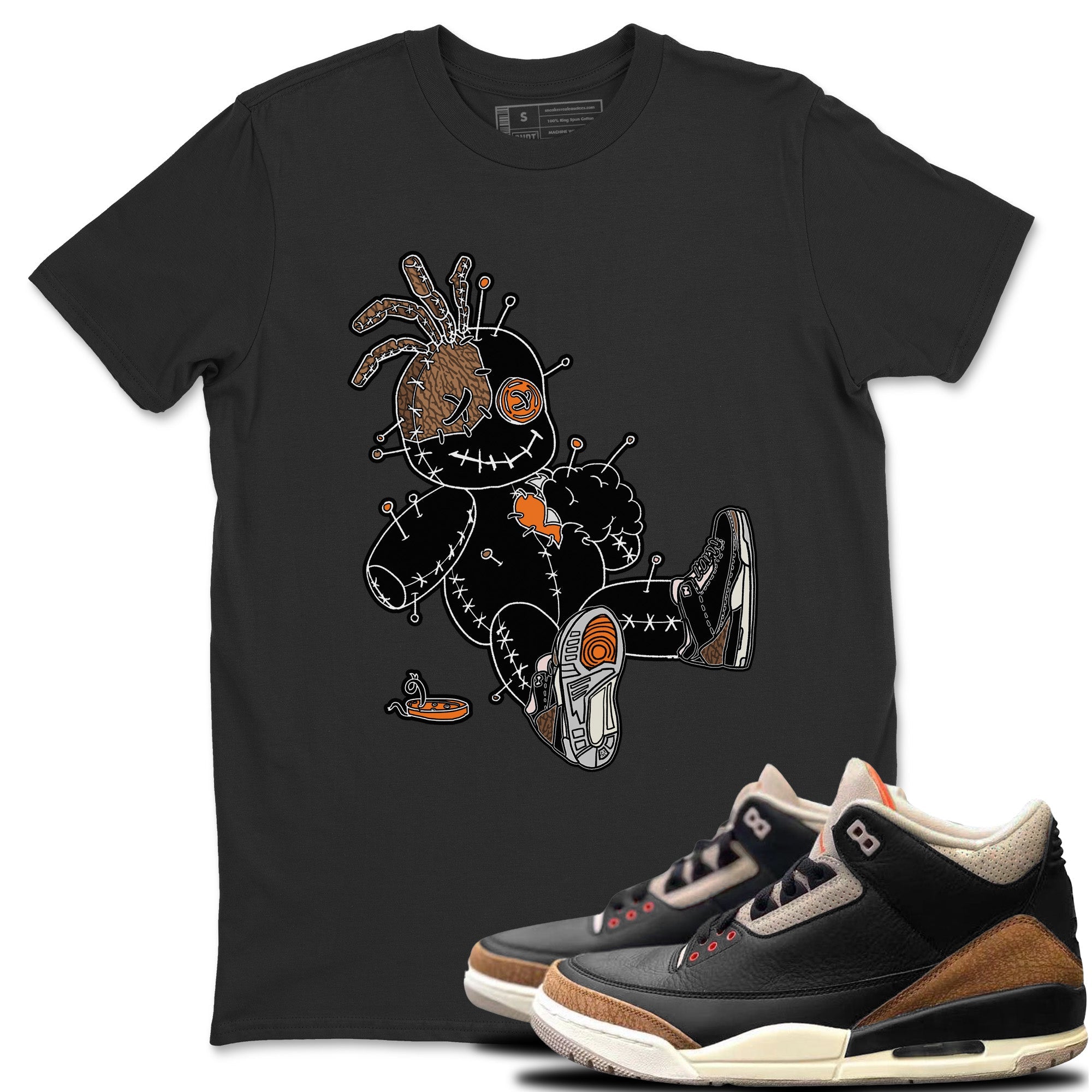 Voodoo Doll Unisex Tops - Air Jordan 3 Desert Elephant