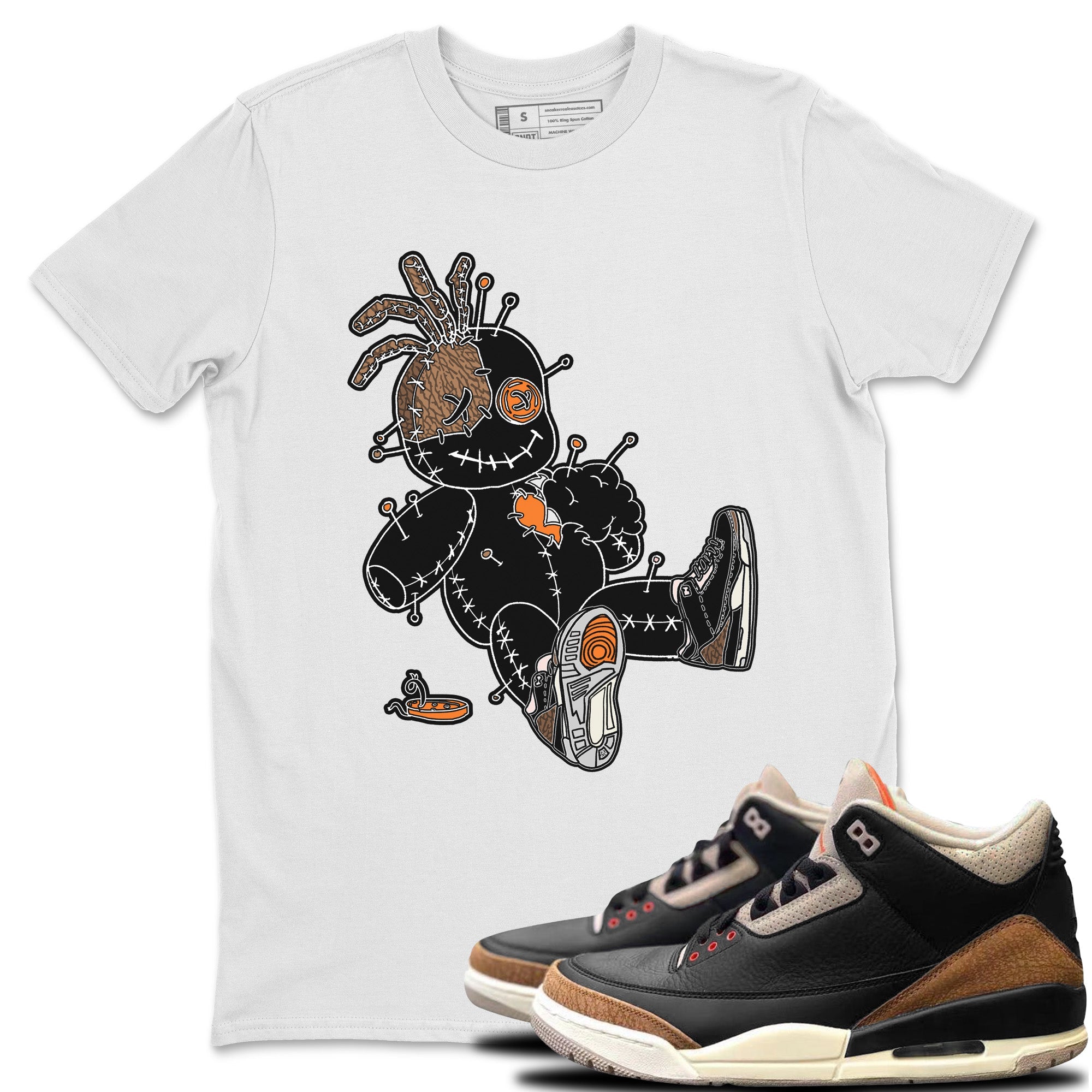 Voodoo Doll Unisex Tops - Air Jordan 3 Desert Elephant