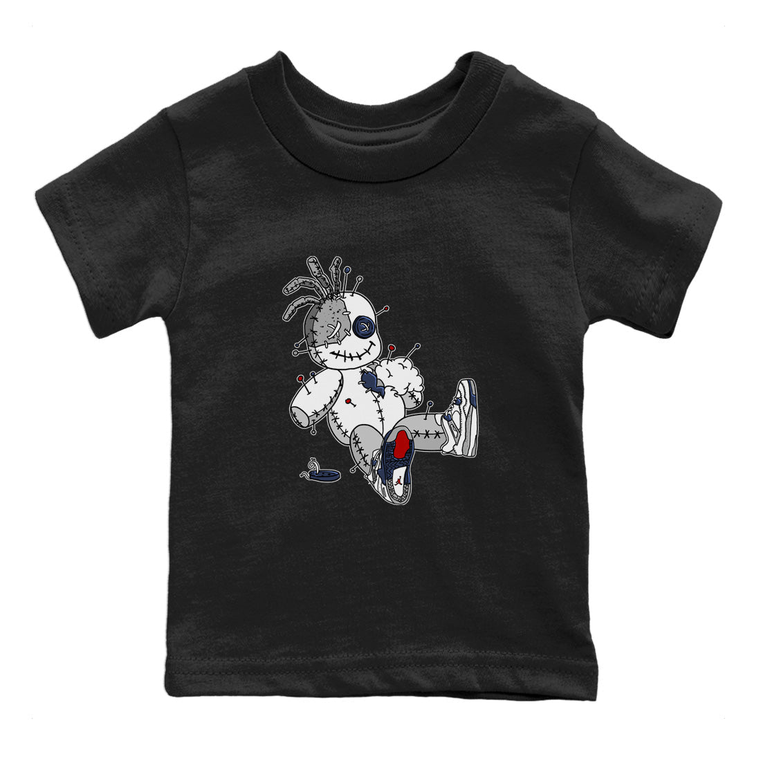 Voodoo Doll Kids Tops - Air Jordan 4 Midnight Navy