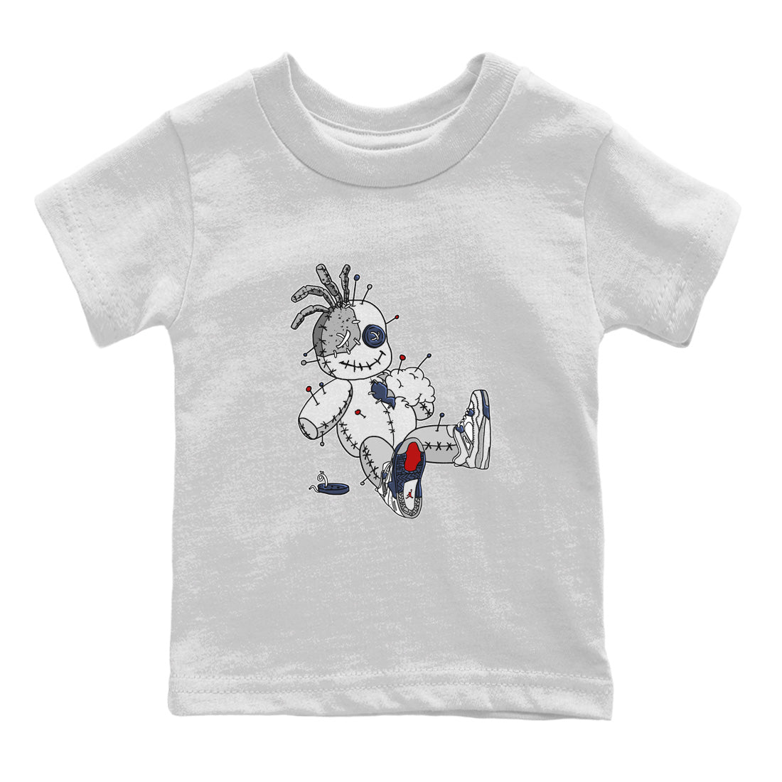 Voodoo Doll Kids Tops - Air Jordan 4 Midnight Navy