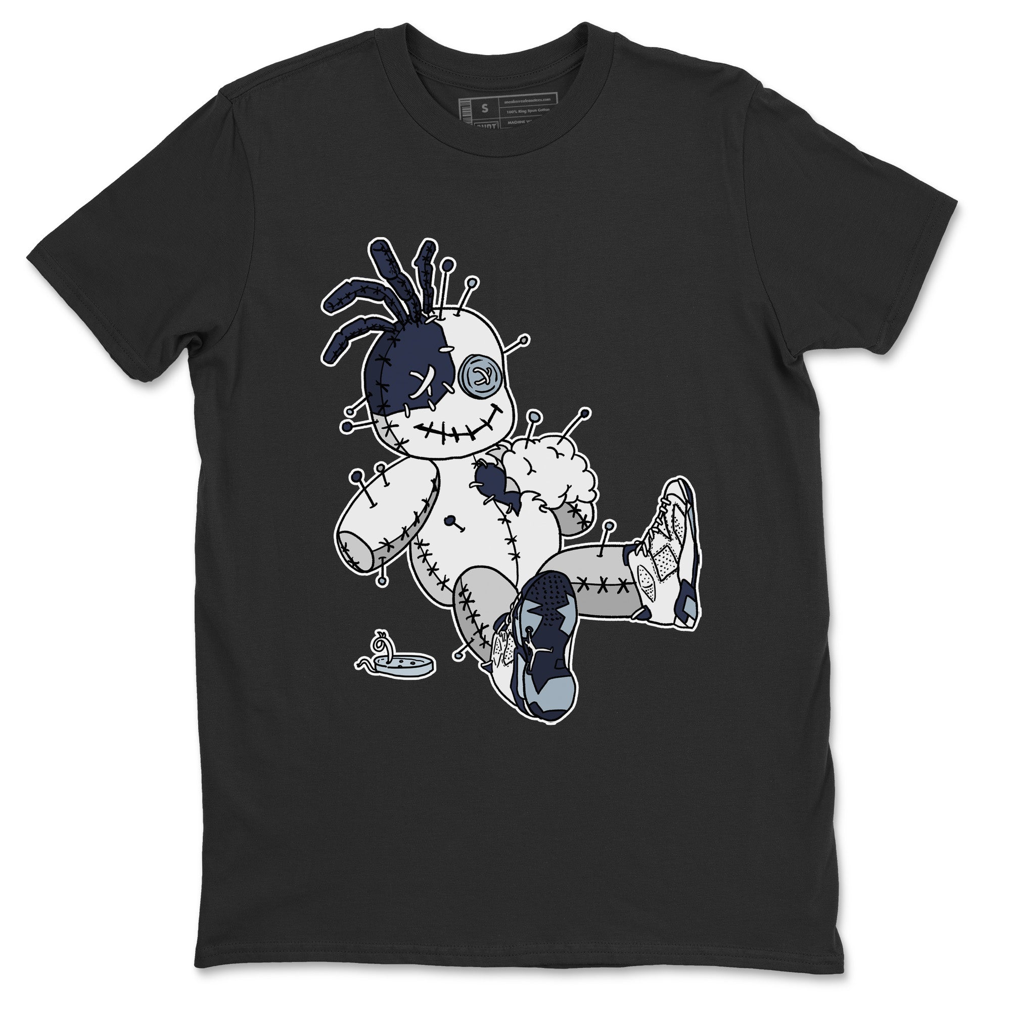 Voodoo Doll Unisex Tops - Air Jordan 6 Midnight Navy