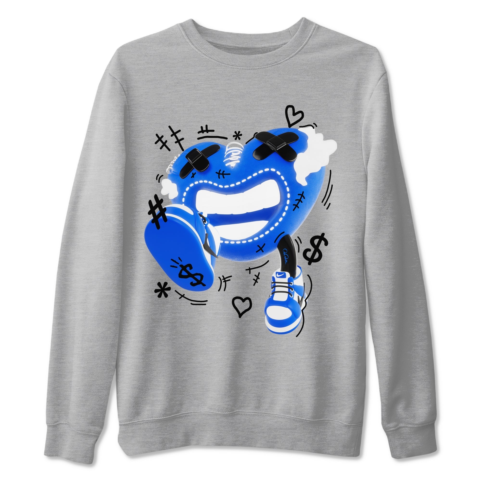 Walk In Love snkmatch Tees - Air Jordan 1 Game Royal