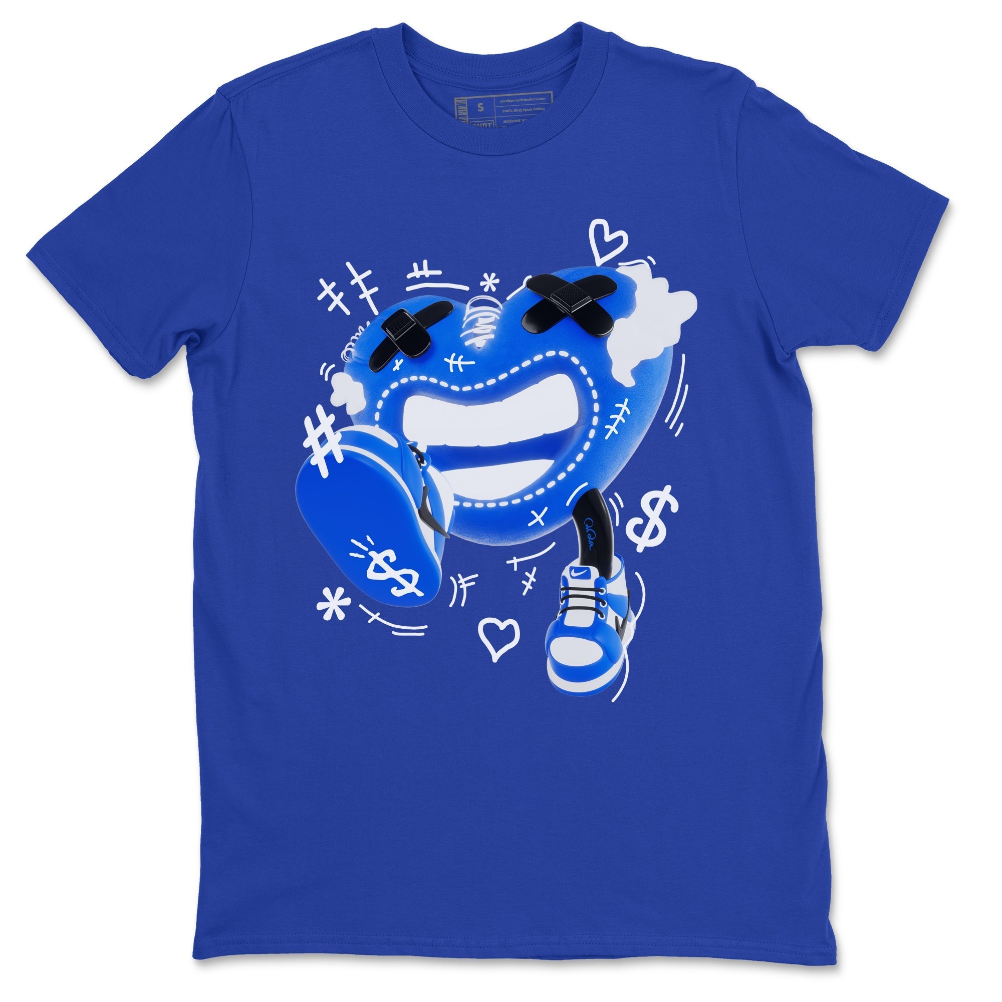 Walk In Love snkmatch Tees - Air Jordan 1 Game Royal