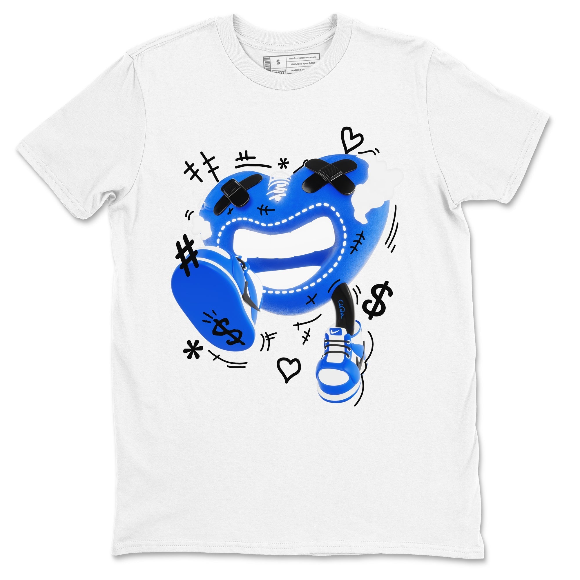 Walk In Love snkmatch Tees - Air Jordan 1 Game Royal