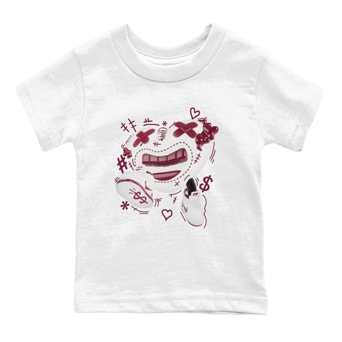 Walk In Love snkmatch Tee Kids - Air Jordan 1 Metallic Burgundy