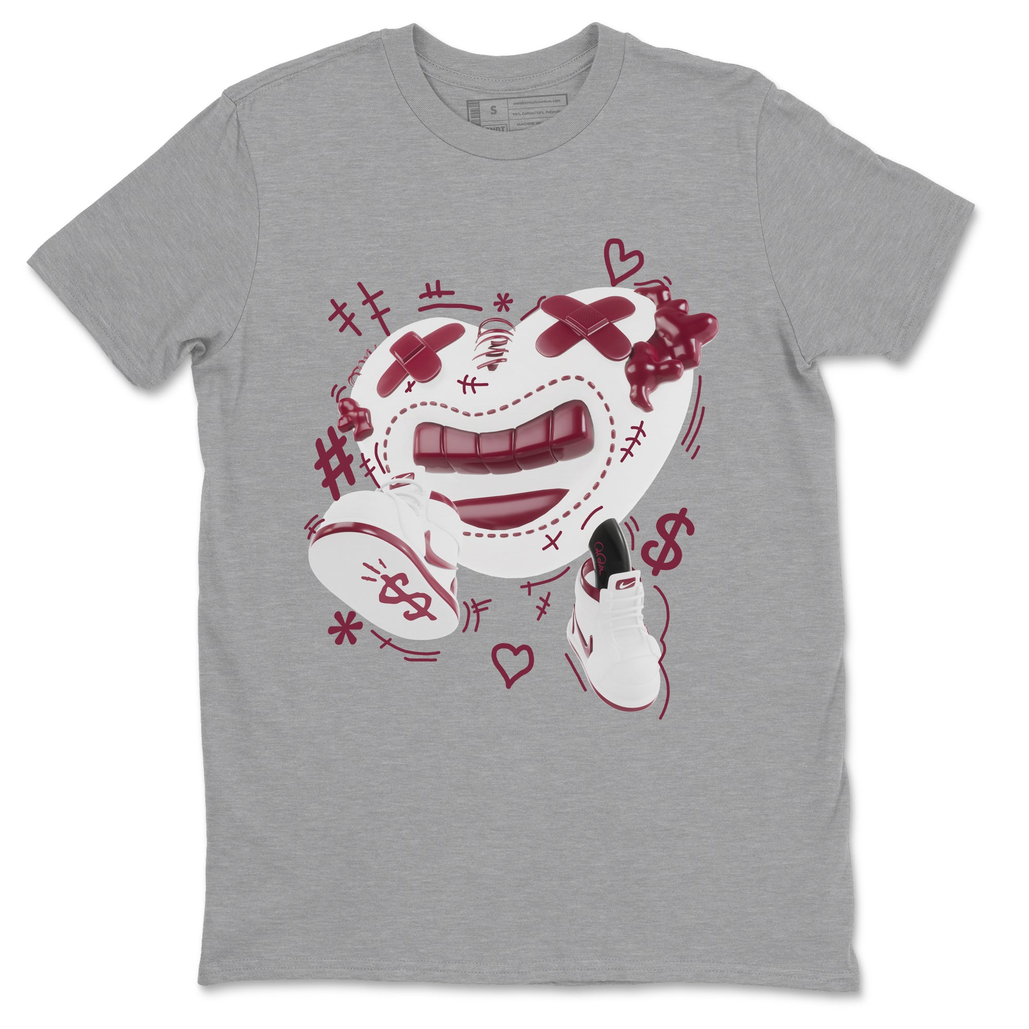 Walk In Love snkmatch Tee - Air Jordan 1 Metallic Burgundy