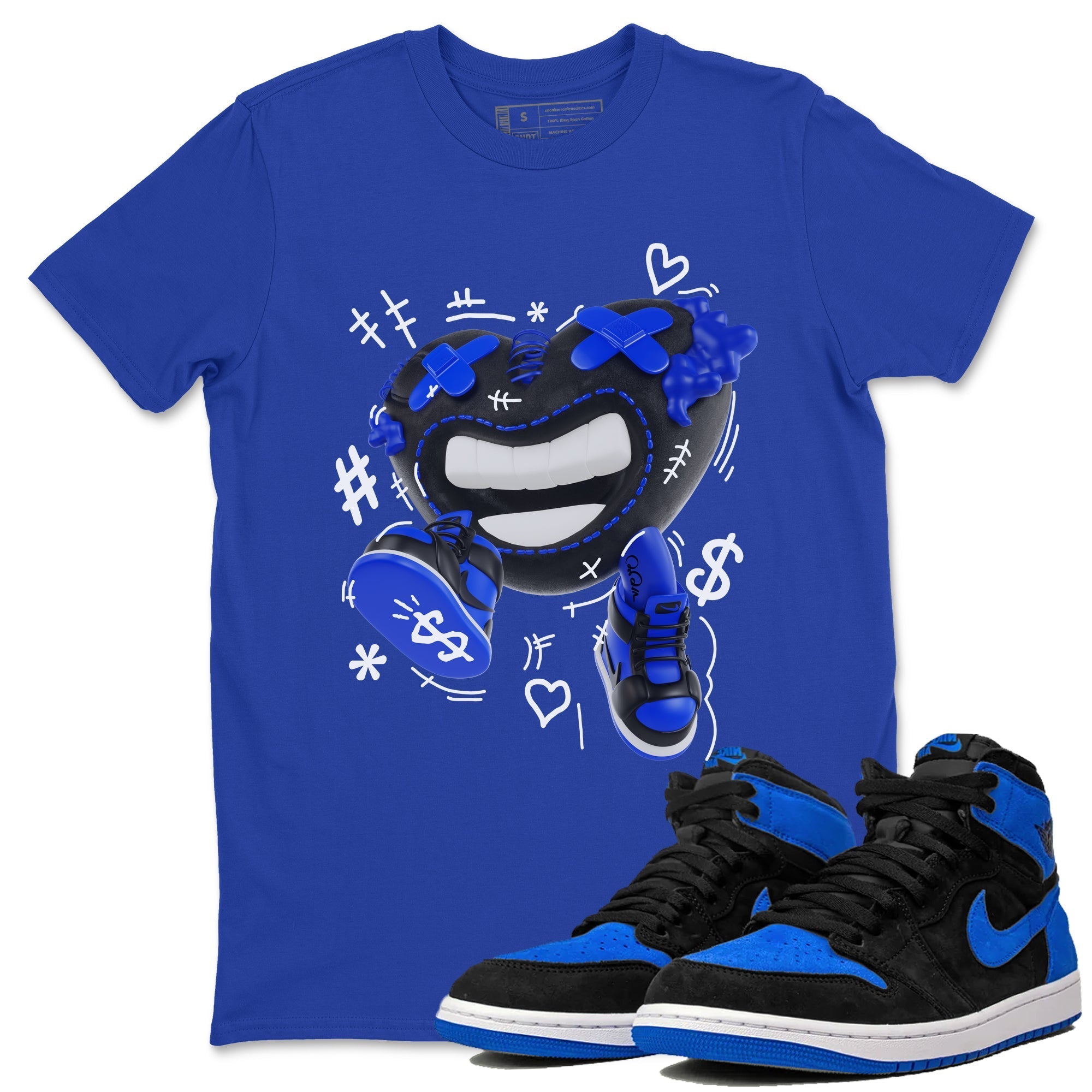 Walk In Love snkmatch Tee - Air Jordan 1 Royal Reimagined