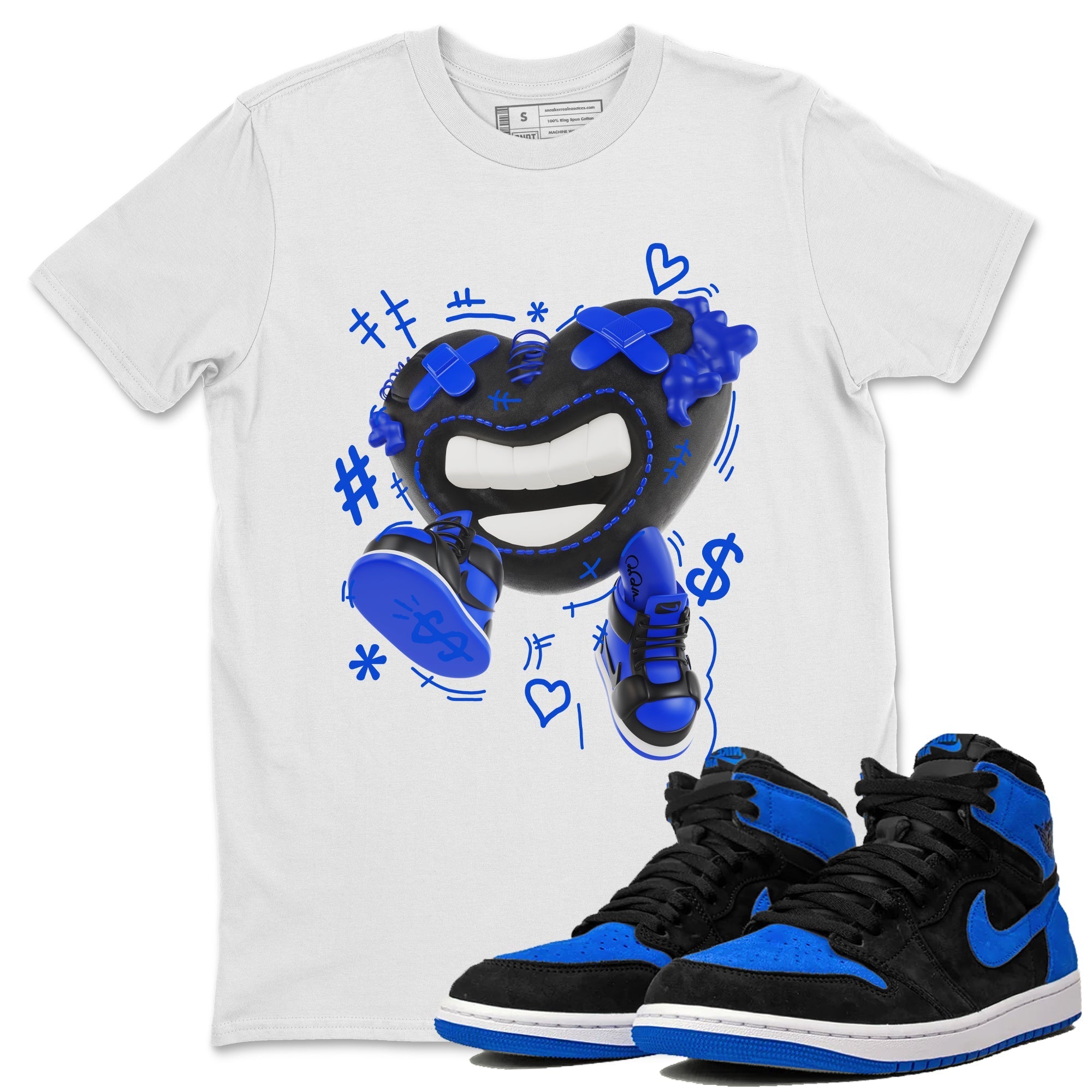 Walk In Love snkmatch Tee - Air Jordan 1 Royal Reimagined