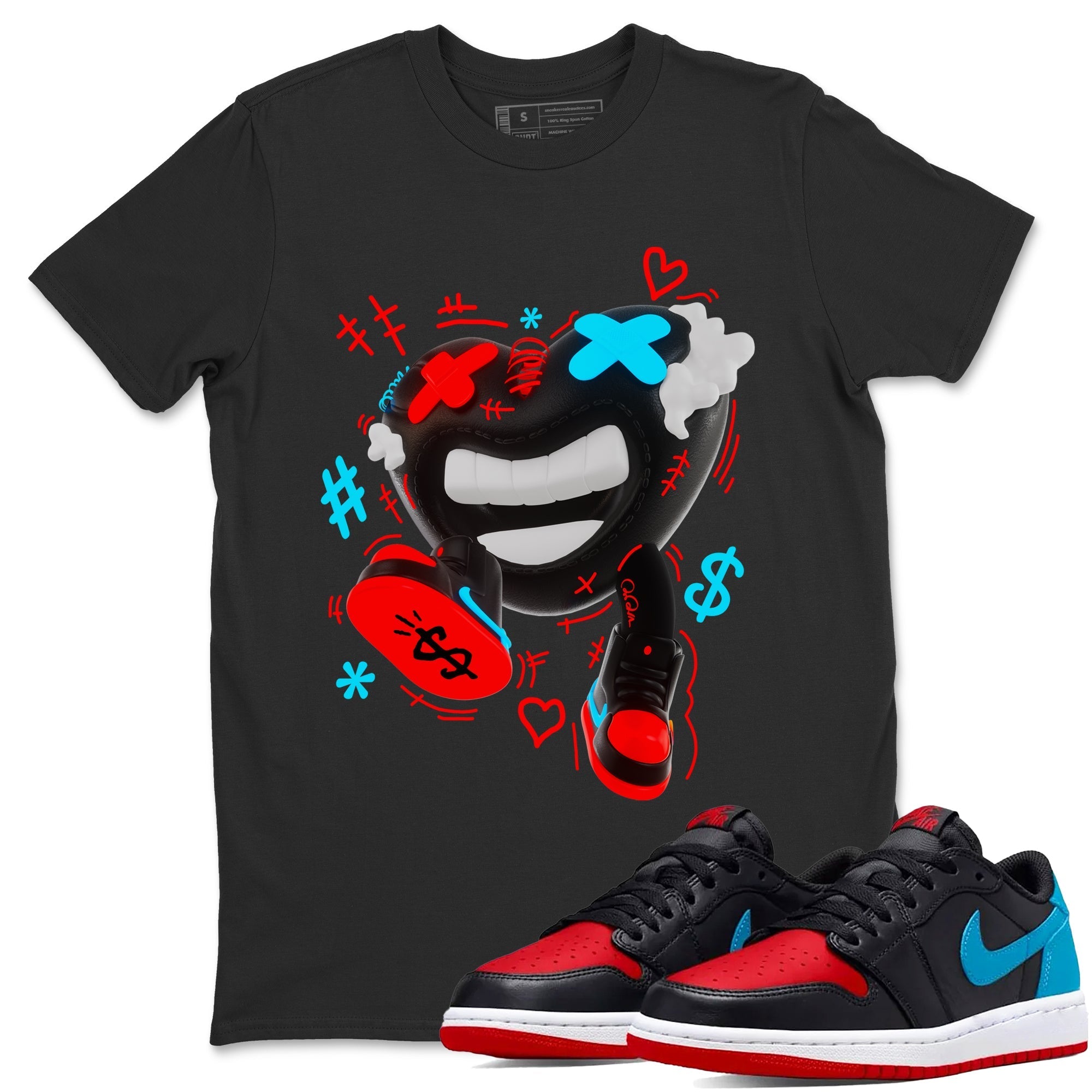 Walk In Love snkmatch Tee - Air Jordan 1 UNC to Chicago