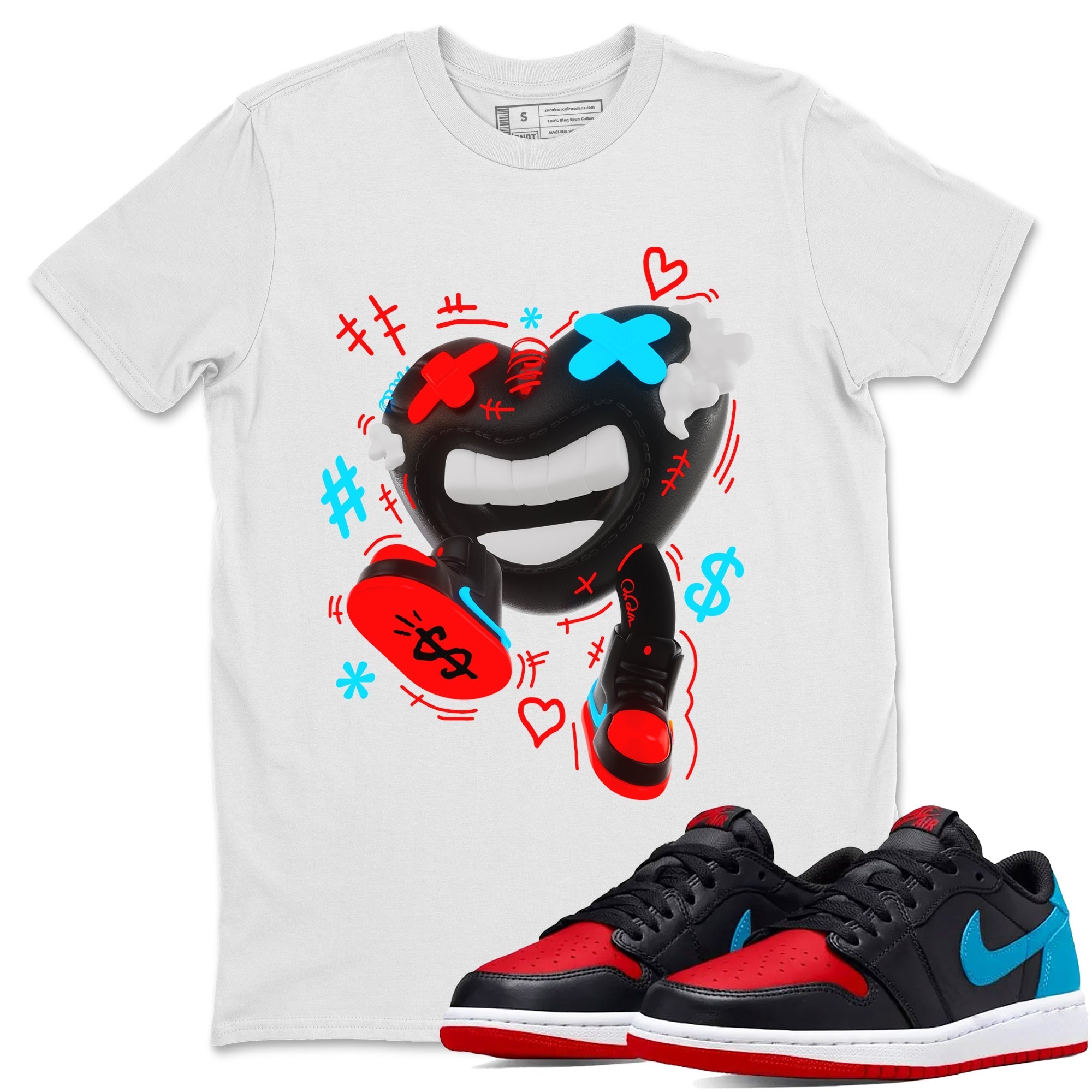 Walk In Love snkmatch Tee - Air Jordan 1 UNC to Chicago